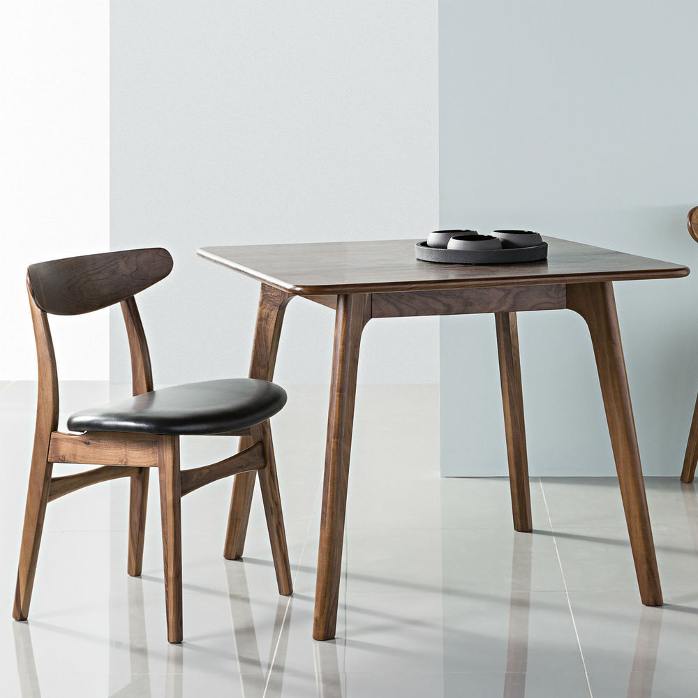 Magnus Square Dining Table - Solid Walnut