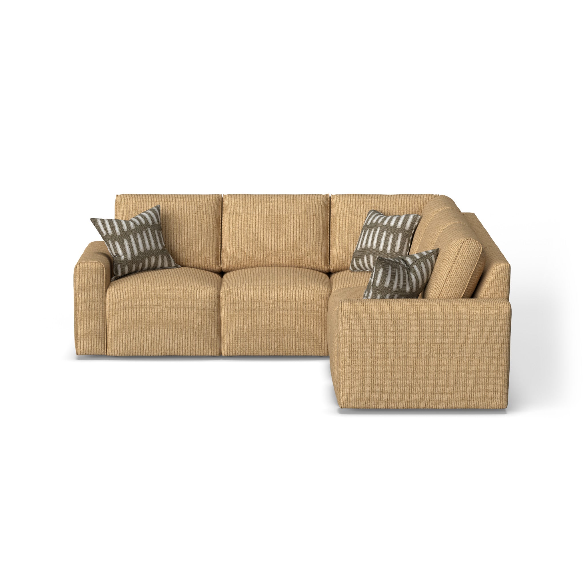 Dawson Fabric Sectional 12 Dawson Fabric Sectional