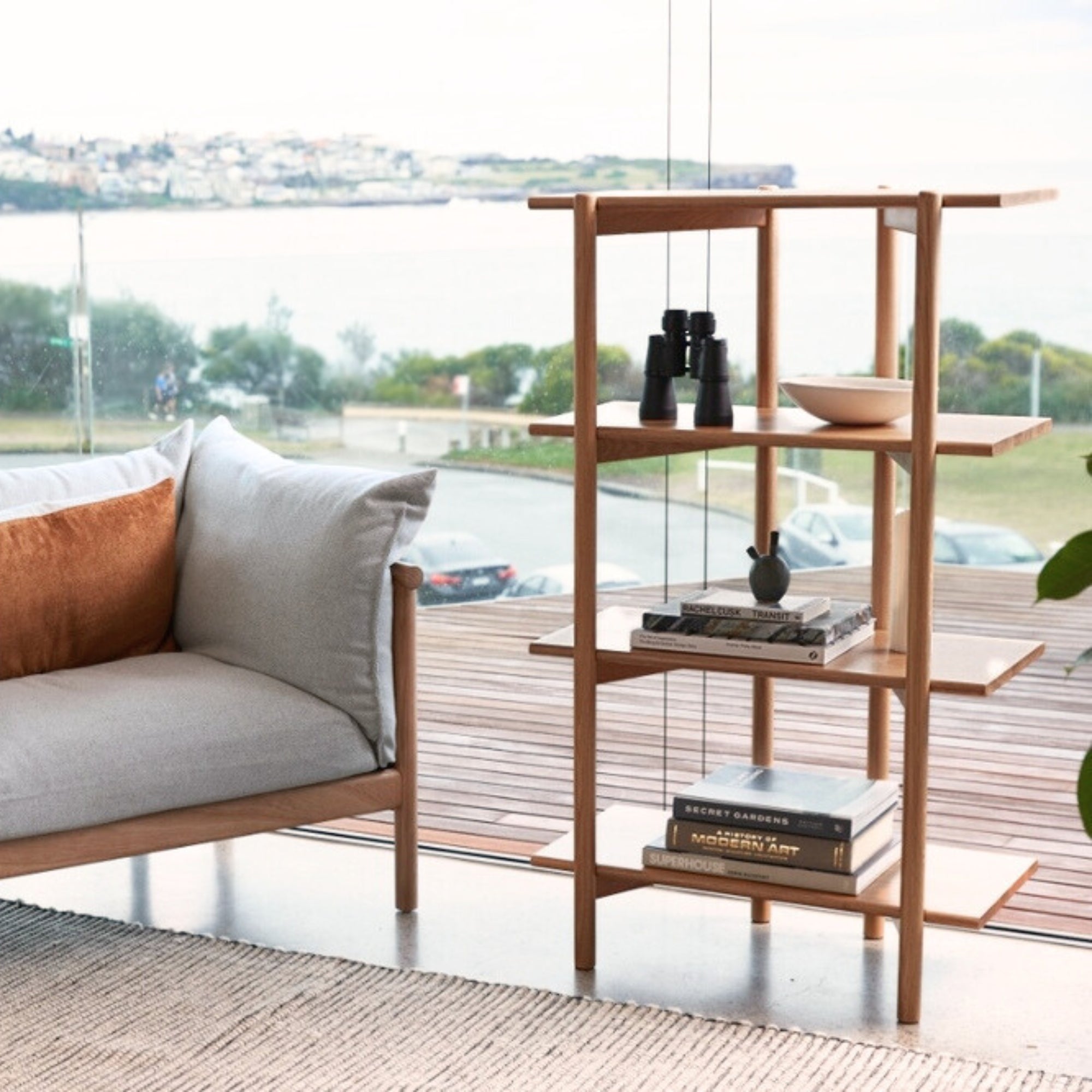 Olivia Modular Shelf - Single Width - Solid Oak