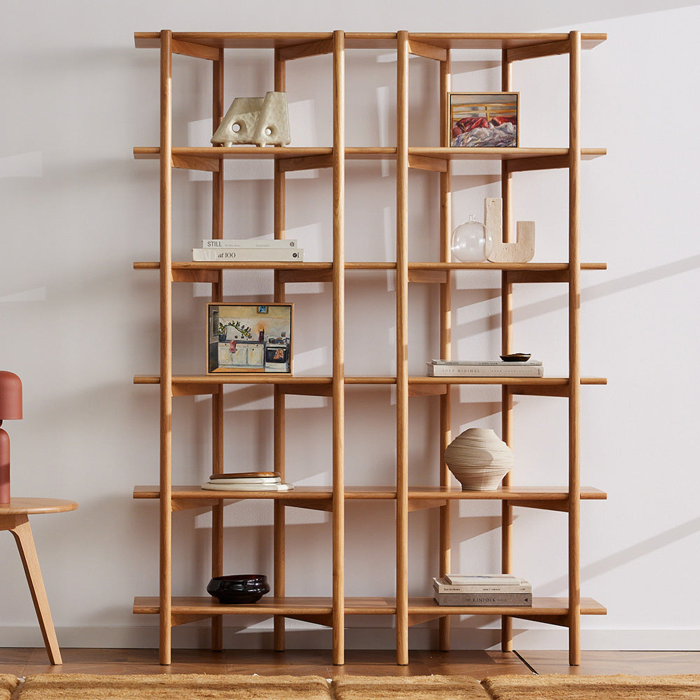 Olivia Modular Shelf - Double Width - Solid Oak 3 Olivia Modular Shelf - Double Width - Solid Oak
