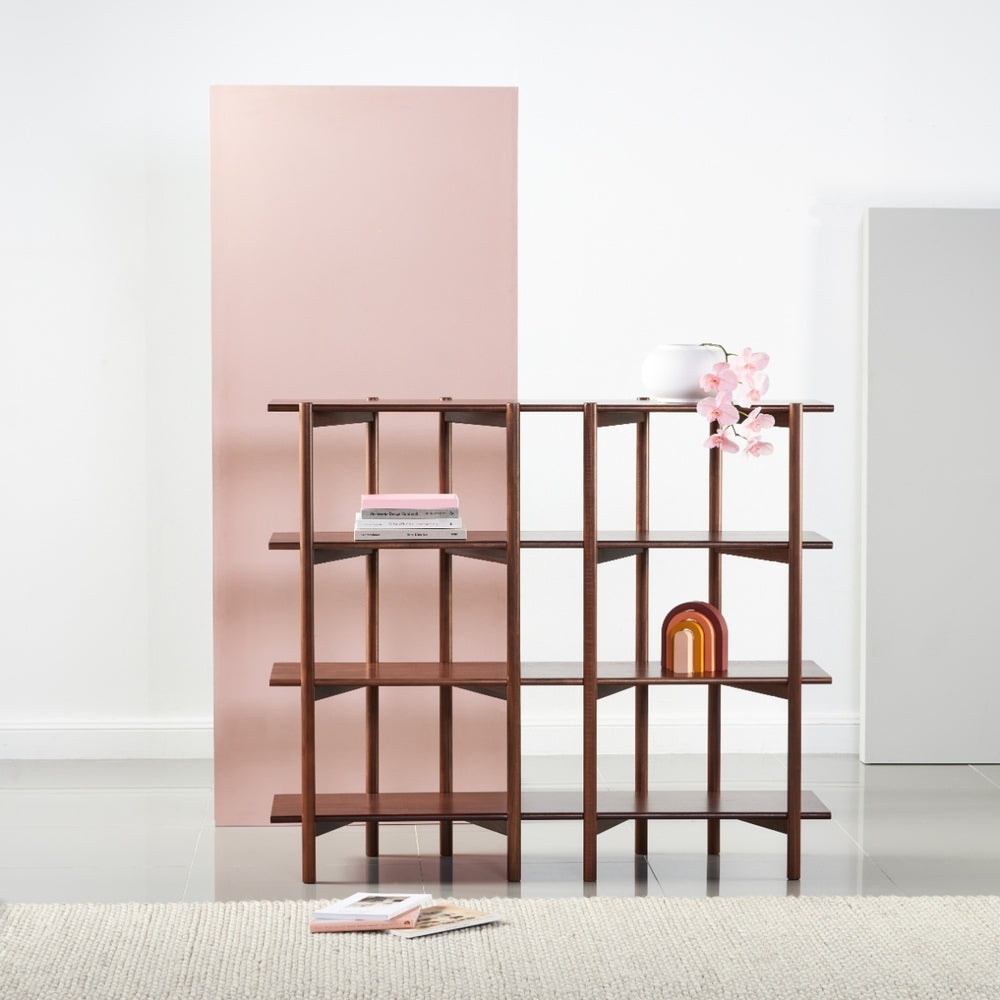 Olivia Modular Shelf - Double Width - Solid Walnut 6 Olivia Modular Shelf - Double Width - Solid Walnut