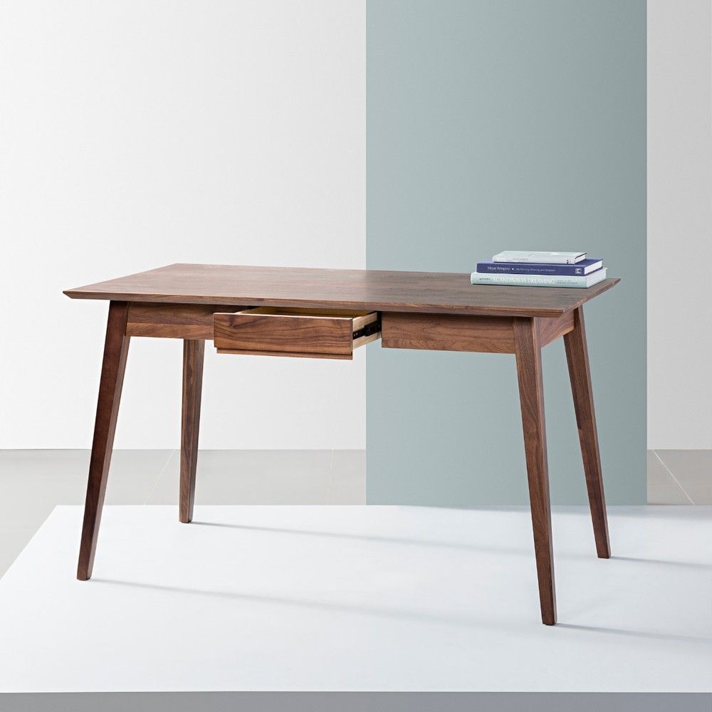 Jolanda Office Desk - Solid Walnut