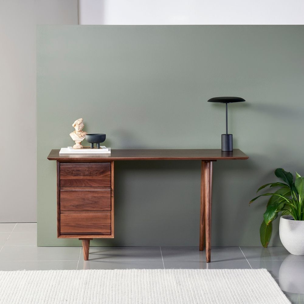 Bastian Office Desk - Solid Walnut