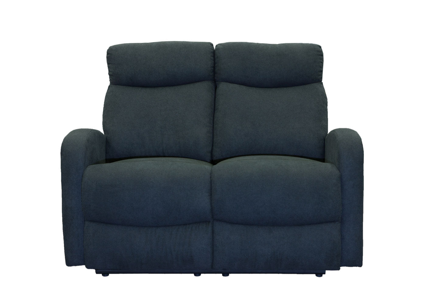 Verona 2 Seater Recliner Sofa -  Black