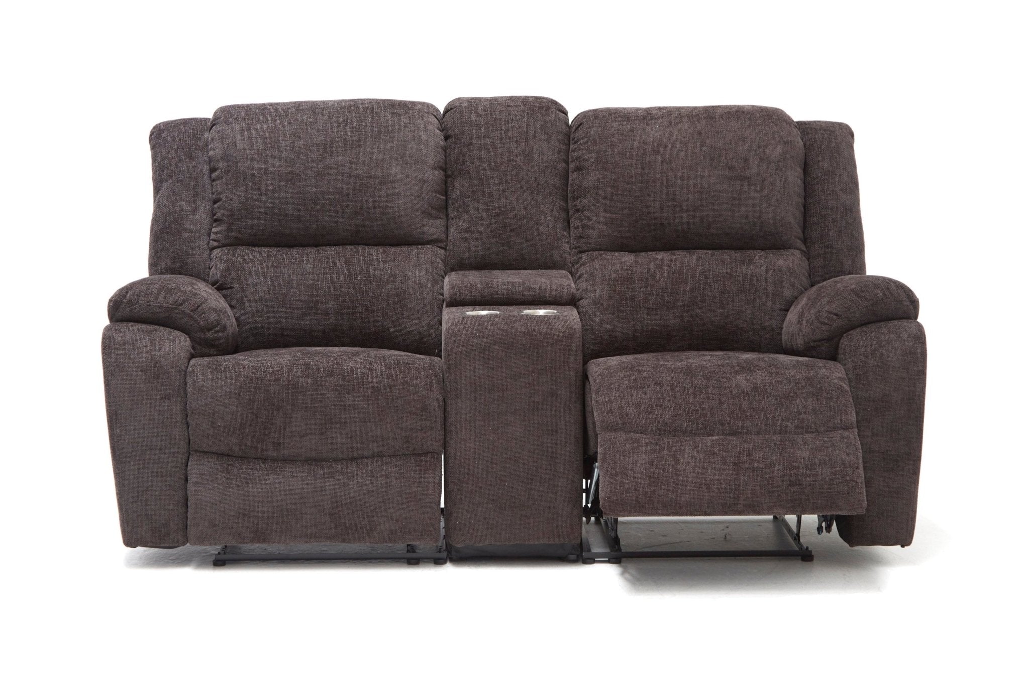 Malmo 2-Seater Fabric Recliner Sofa