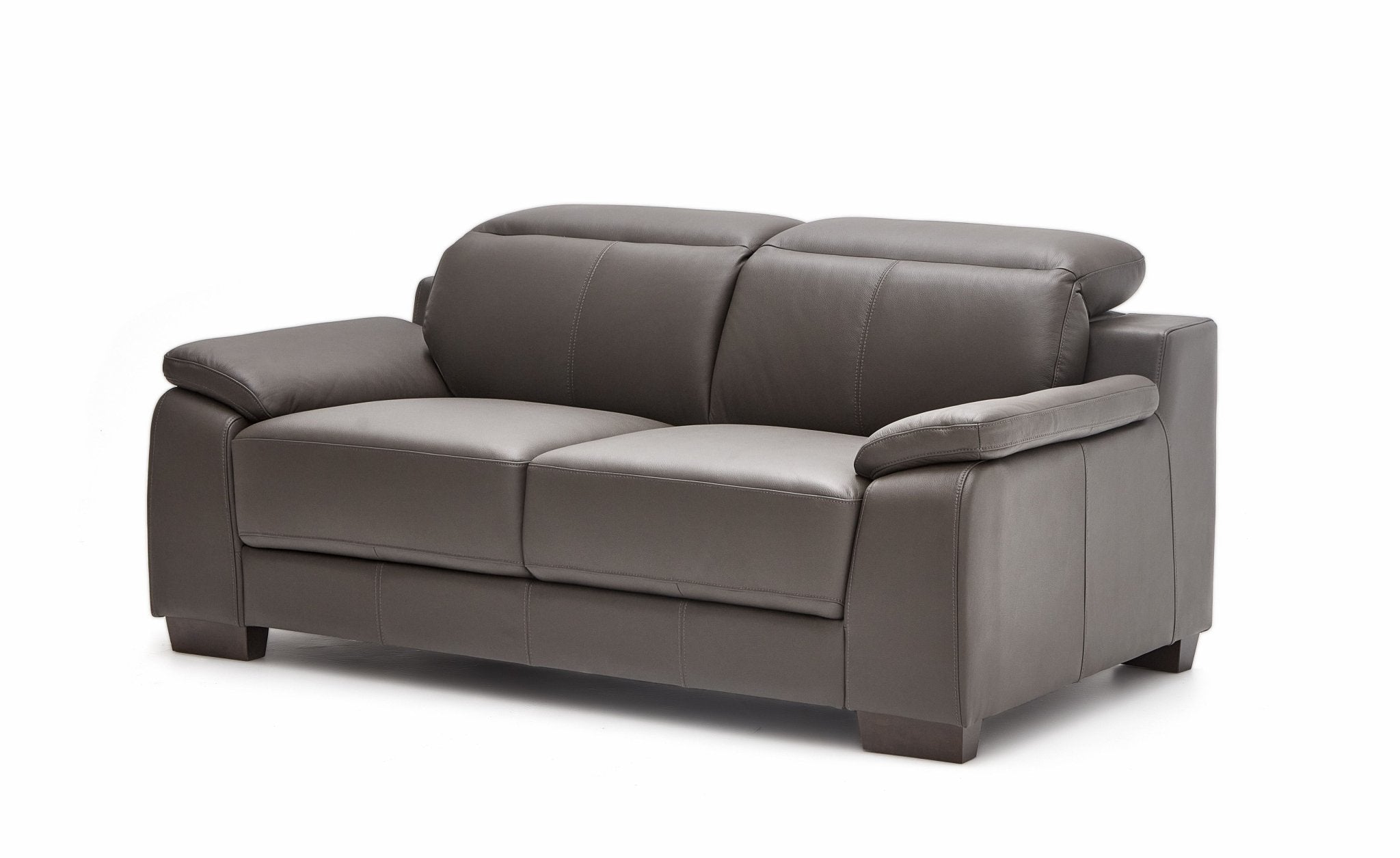 Natal 2-Seater Leather Sofa - Dark Brown 4 Natal 2-Seater Leather Sofa - Dark Brown