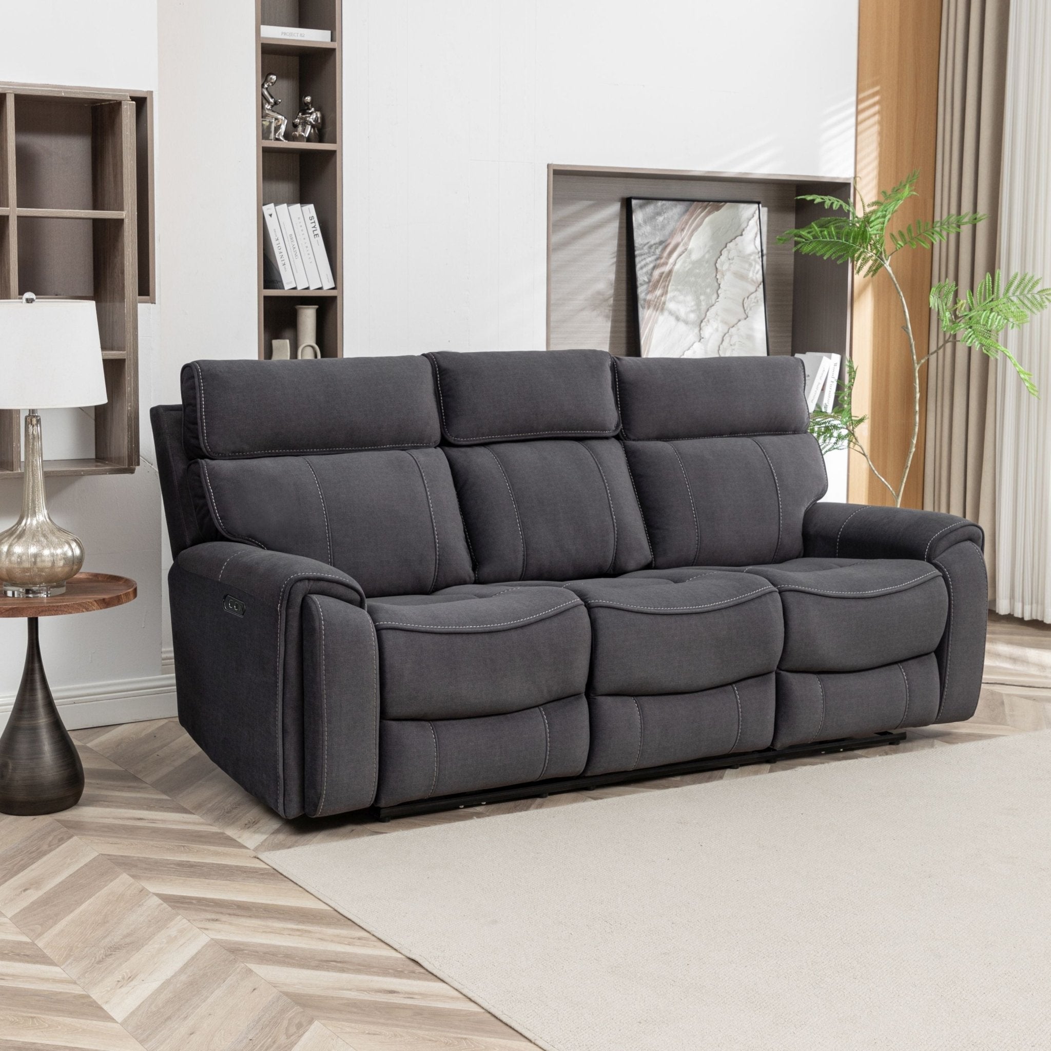 Sable 3-Seater Electric Recliner Sofa 3 Sable 3-Seater Electric Recliner Sofa