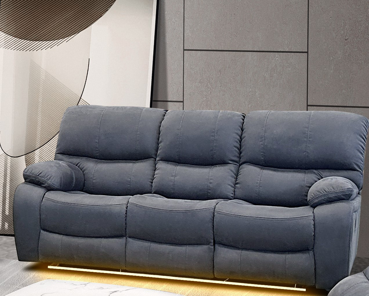Calton 3-Seater Recliner Sofa 8 Calton 3-Seater Recliner Sofa
