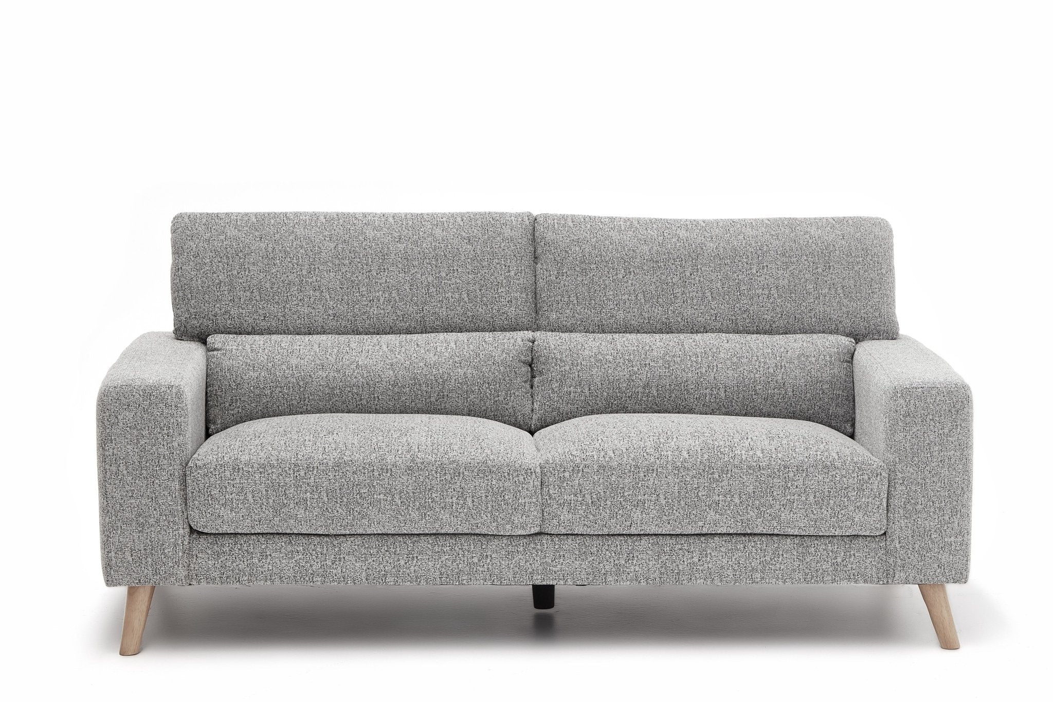 Santro 3-Seater Sofa - Light Grey