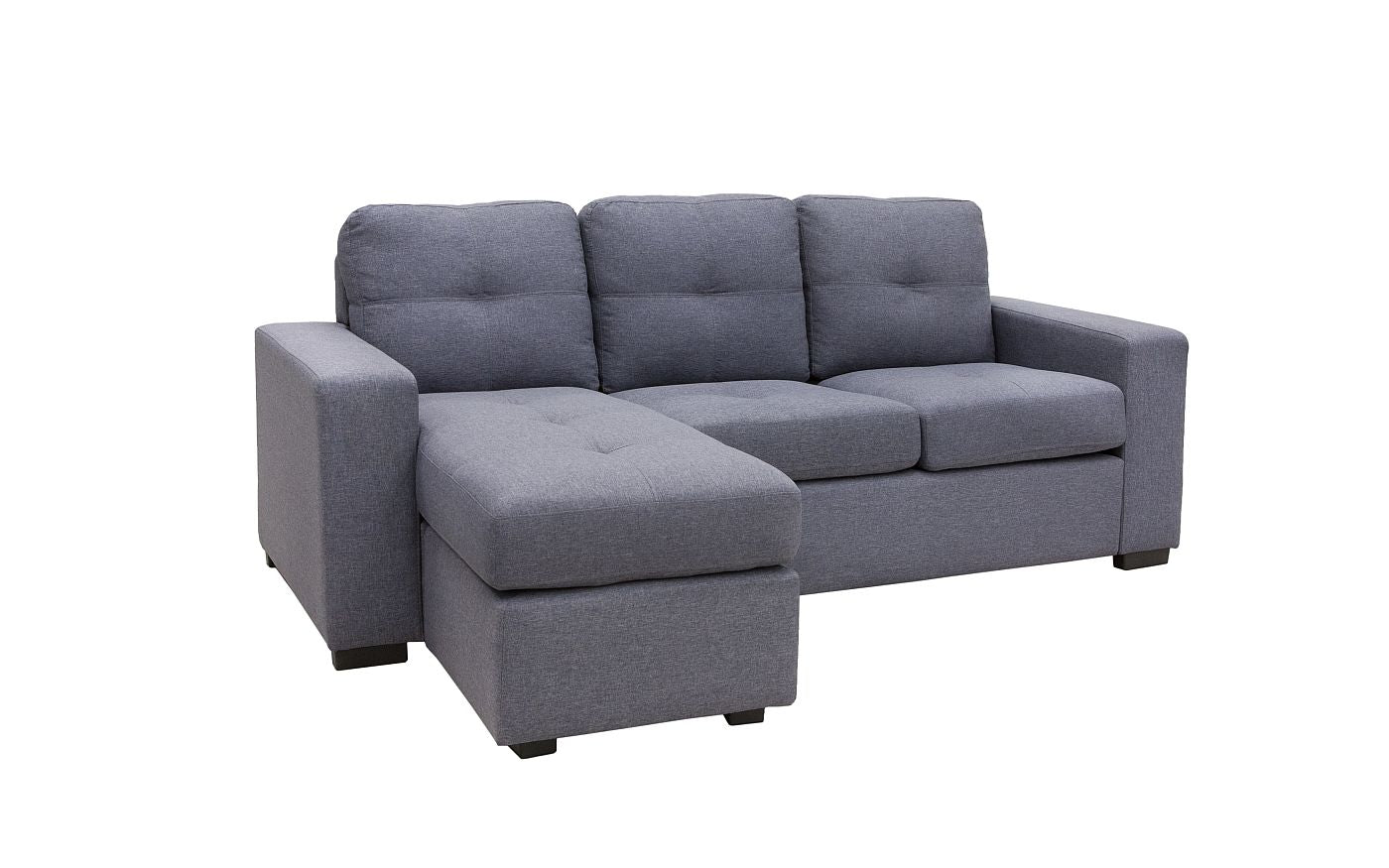 Jazz Reversible 3 Seater Chaise - Grey 3 Jazz Reversible 3 Seater Chaise - Grey