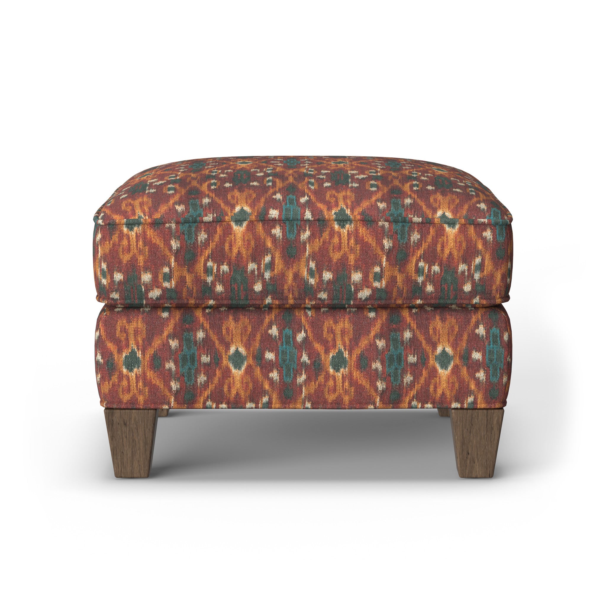 Allison Fabric Ottoman 7 Allison Fabric Ottoman