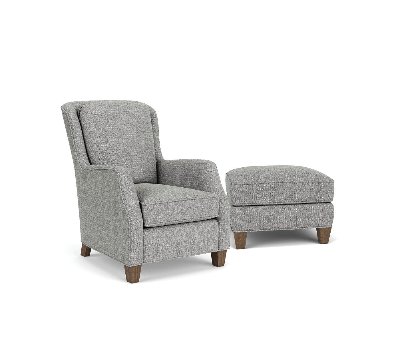 Allison Fabric Ottoman 10 Allison Fabric Ottoman