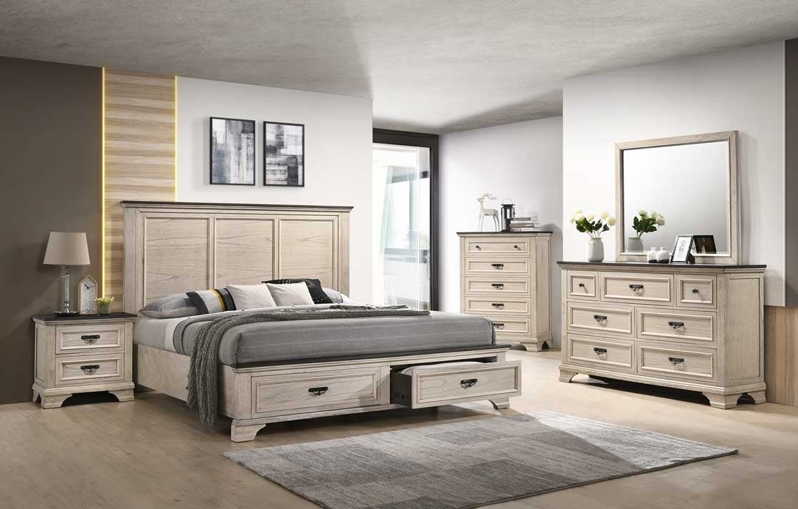 Levin Queen 4-Piece Bedroom Set