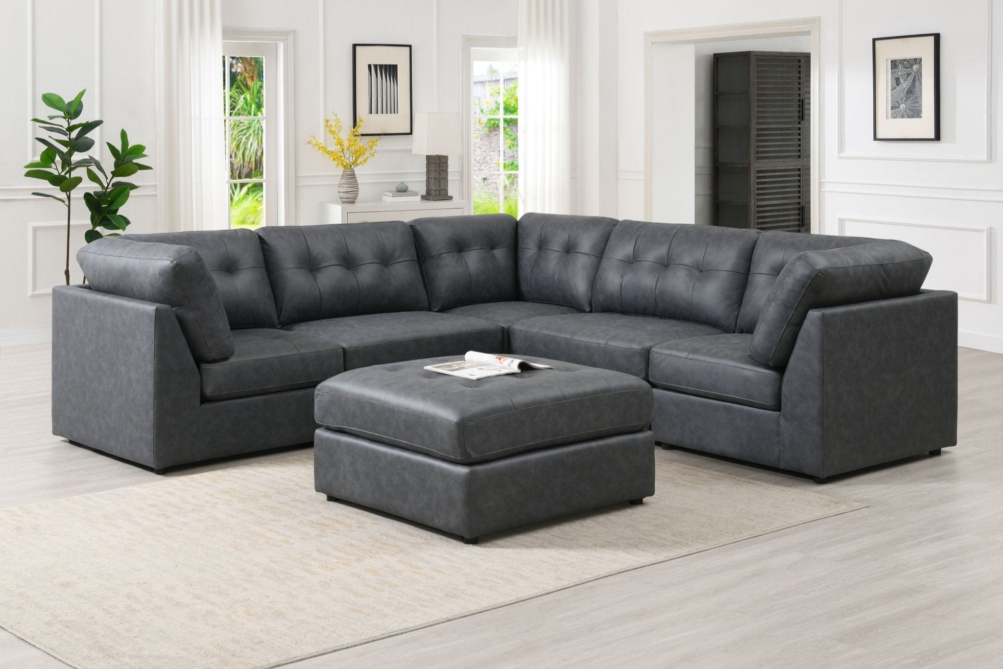Suntory Modular Corner Sofa With Ottoman 3 Suntory Modular Corner Sofa With Ottoman