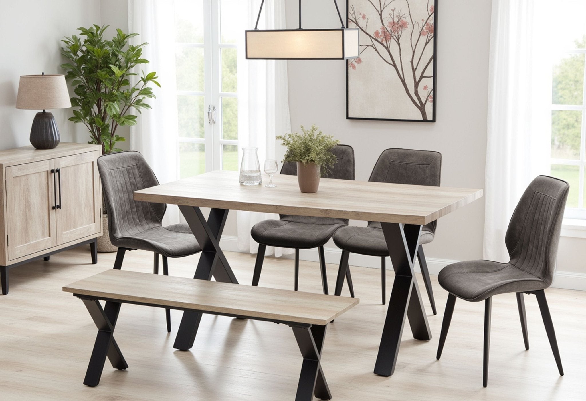 Tex 160 CM Dining Set