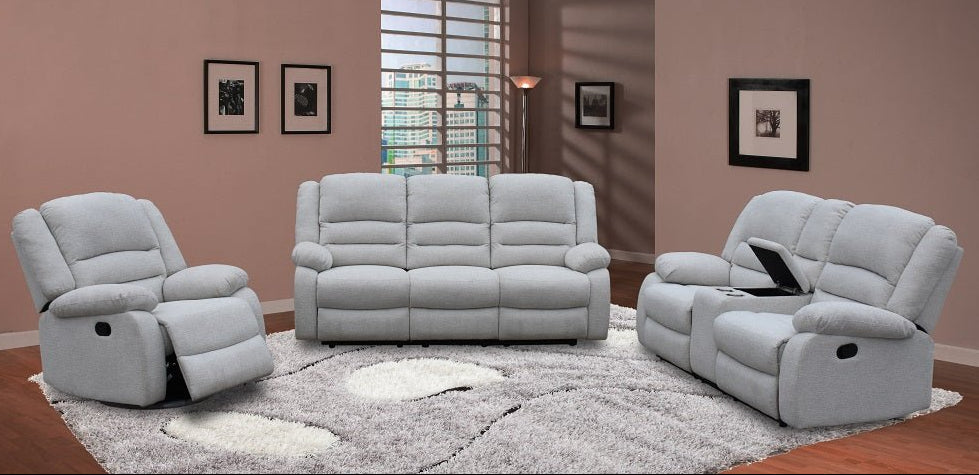 Misty 3-Piece Recliner Sofa Set