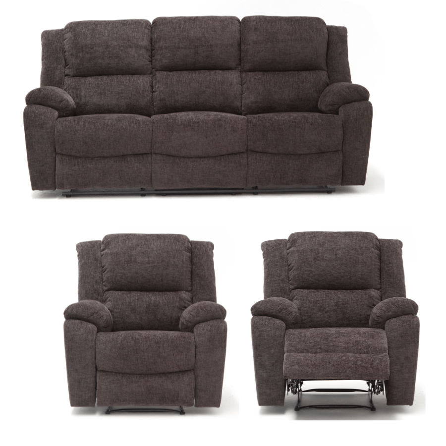 Malmo Recliner Sofa Set (3+1+1)