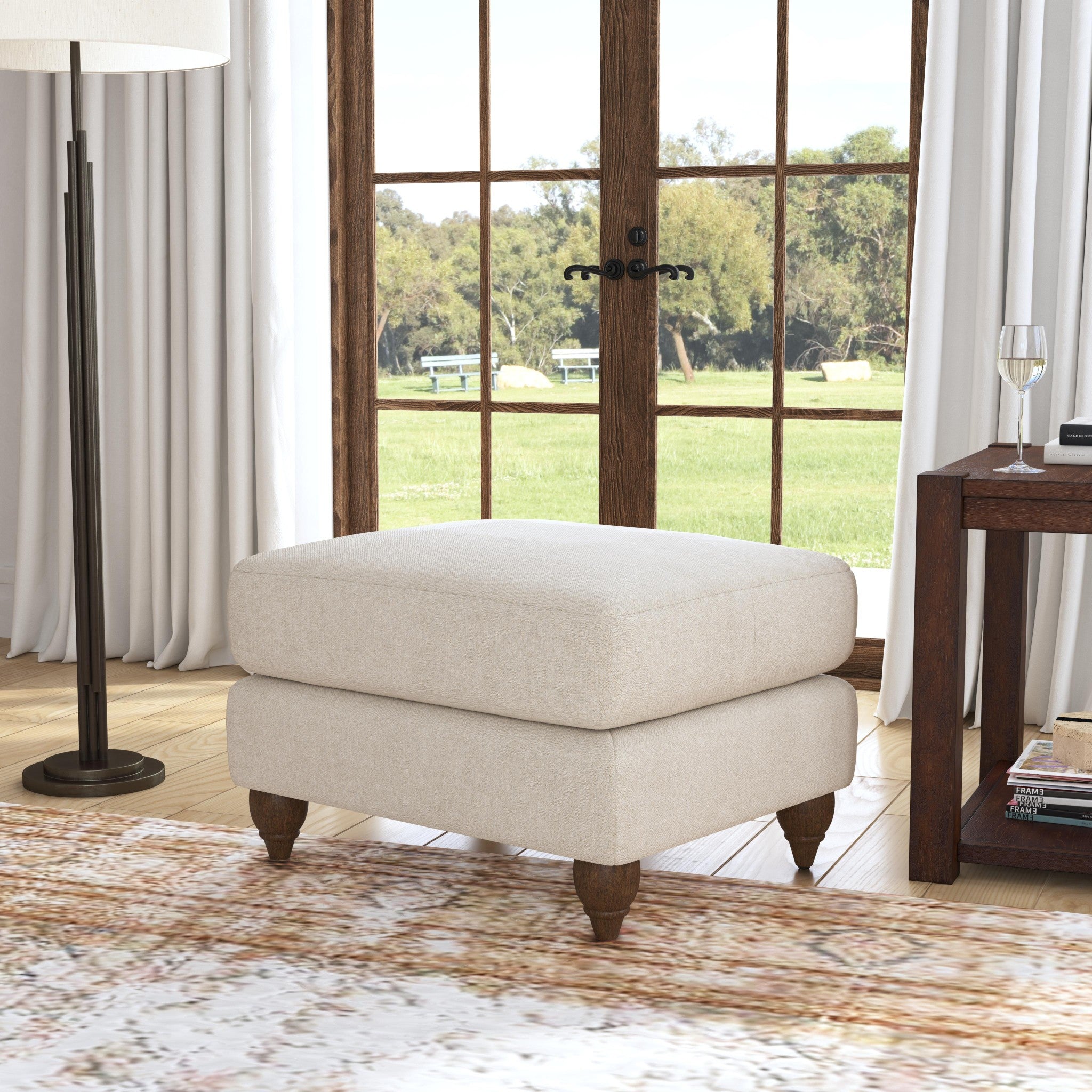 Stella Fabric Ottoman 3 Stella Fabric Ottoman