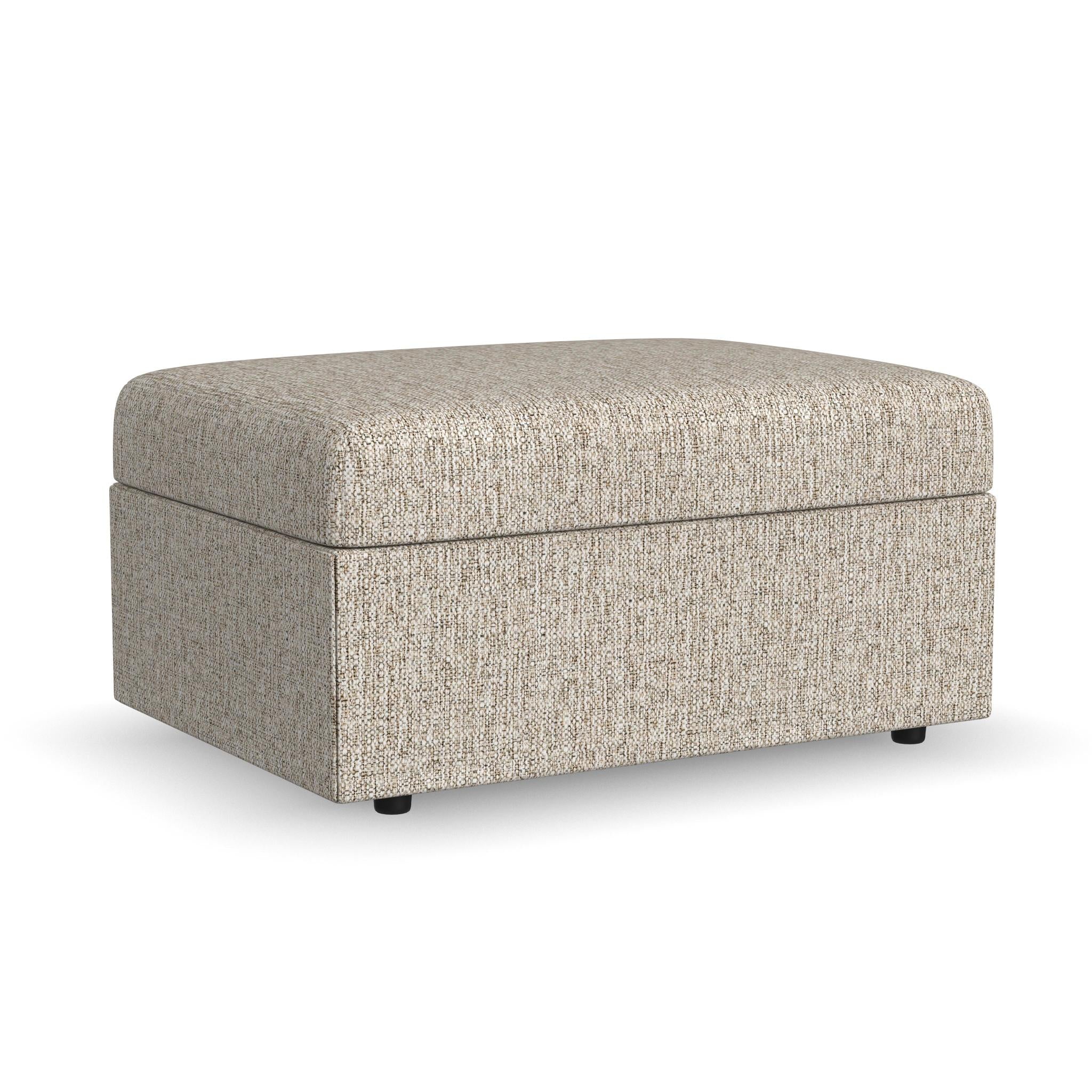 Sky Fabric Storage Ottoman 13 Sky Fabric Storage Ottoman