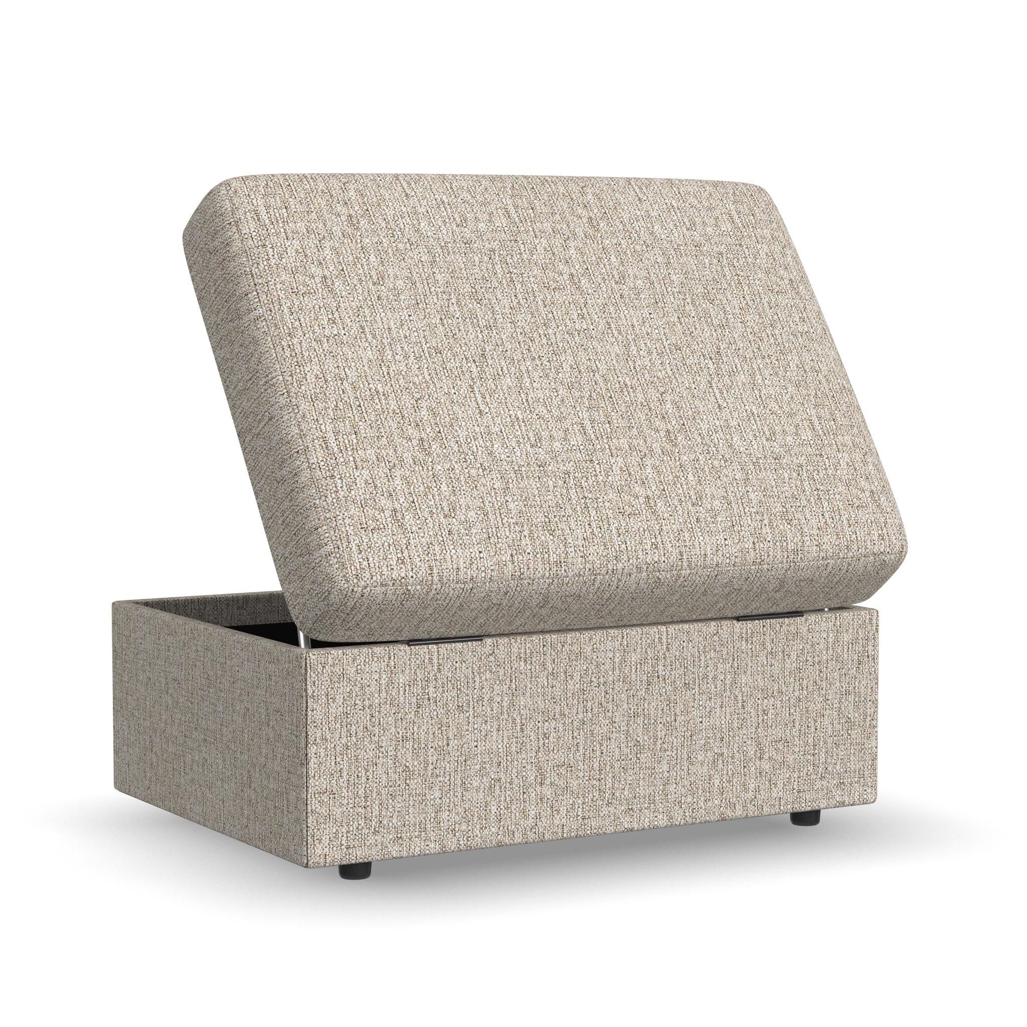 Sky Fabric Storage Ottoman 14 Sky Fabric Storage Ottoman
