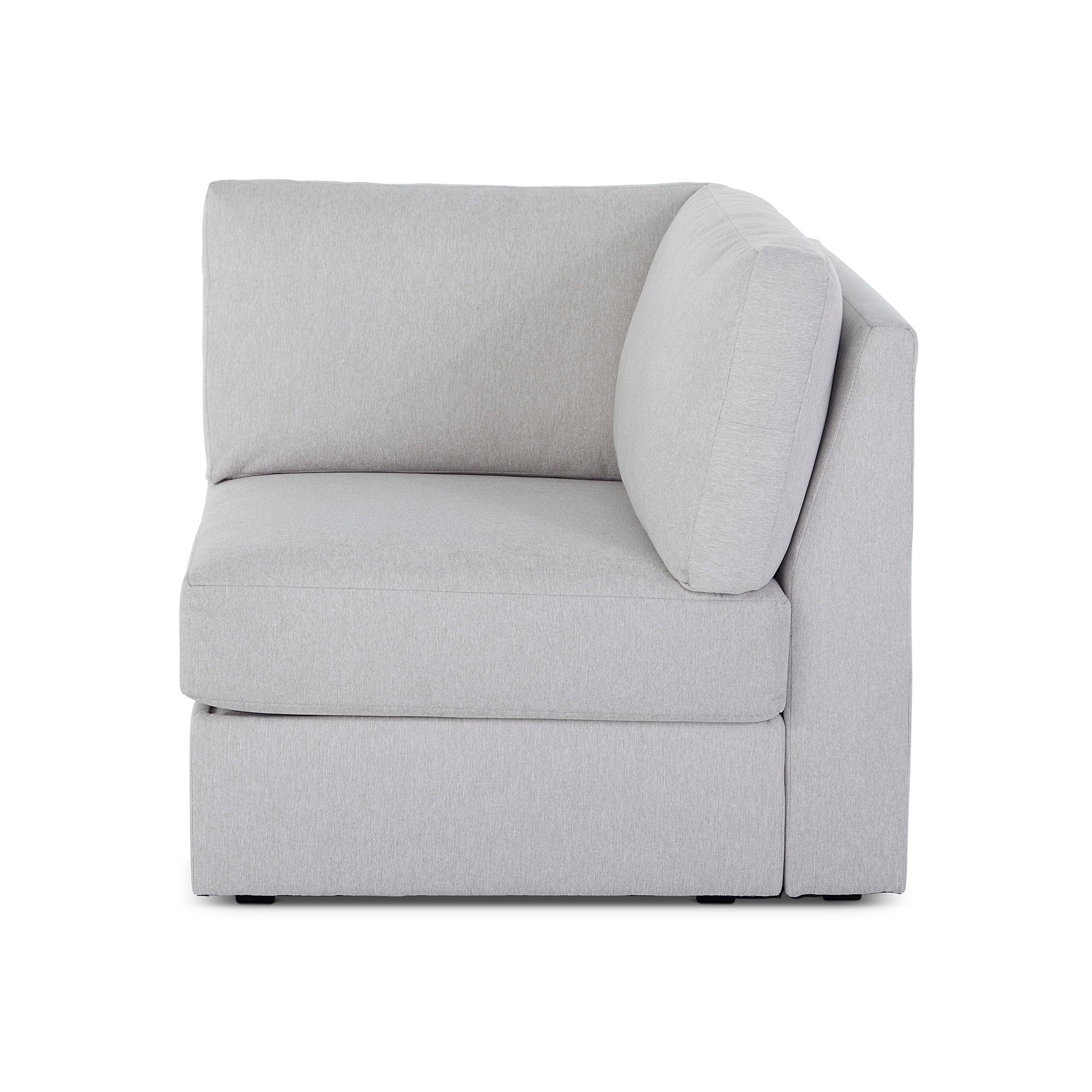 Flex Gray Fabric Corner Chair 10 Flex Gray Fabric Corner Chair