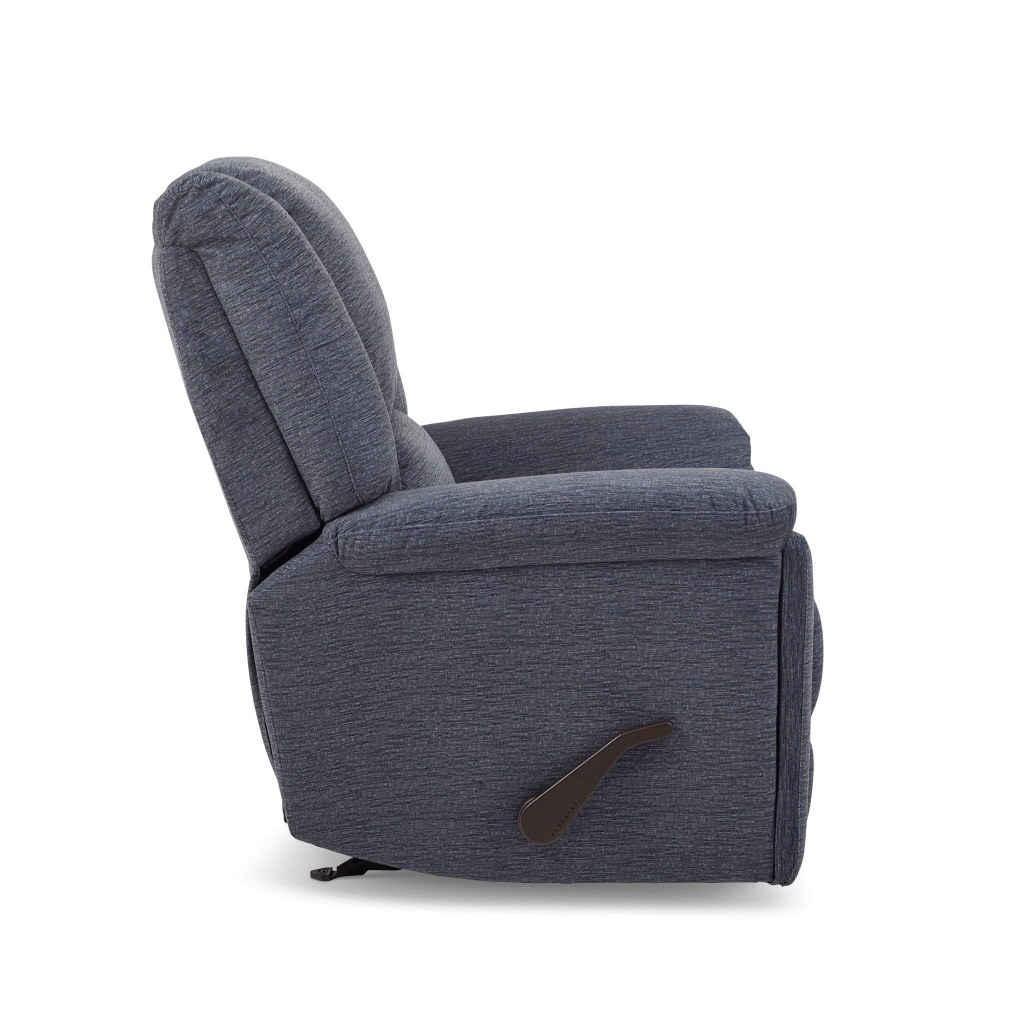 Plush Fabric Gliding Recliner 11 Plush Fabric Gliding Recliner