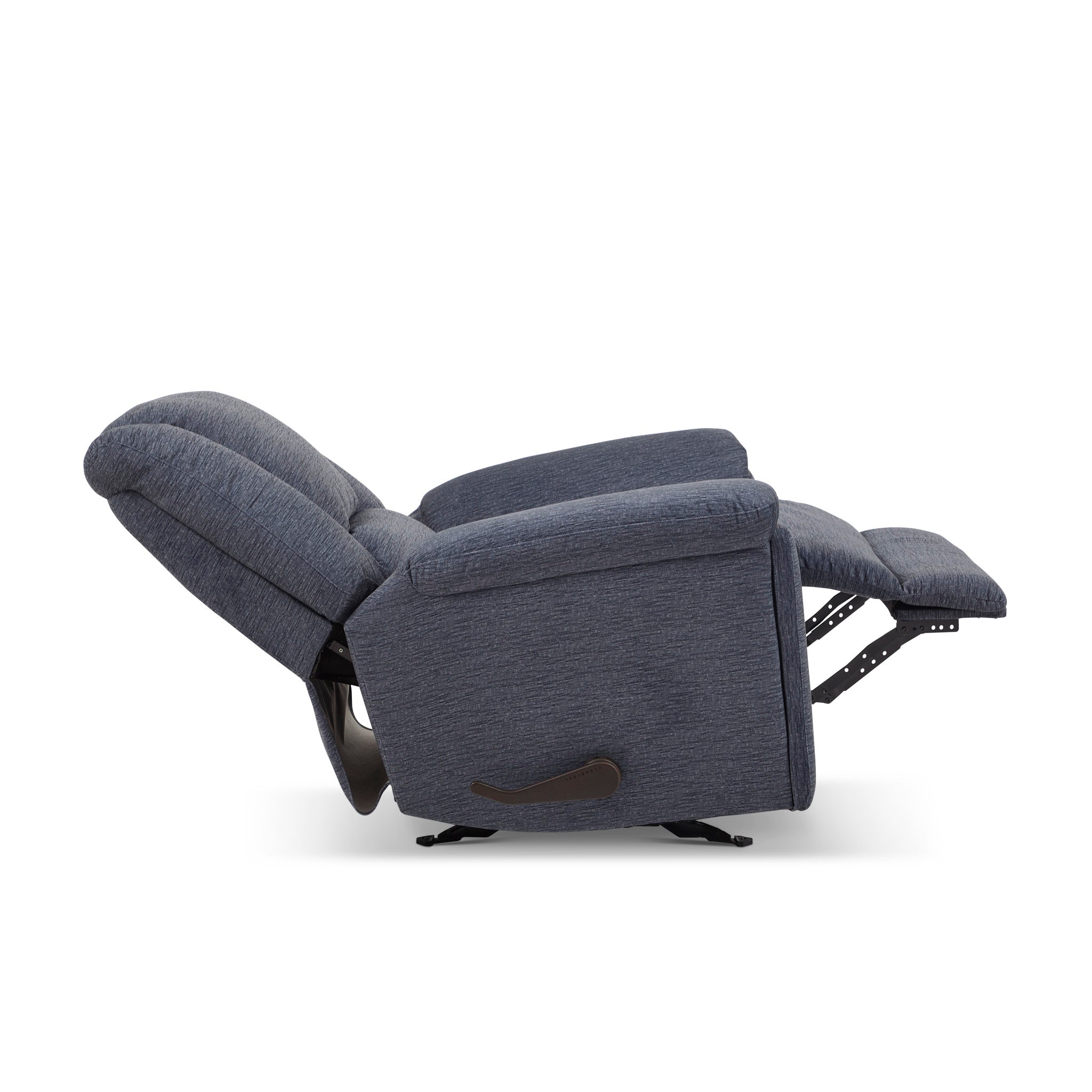 Plush Fabric Gliding Recliner 17 Plush Fabric Gliding Recliner