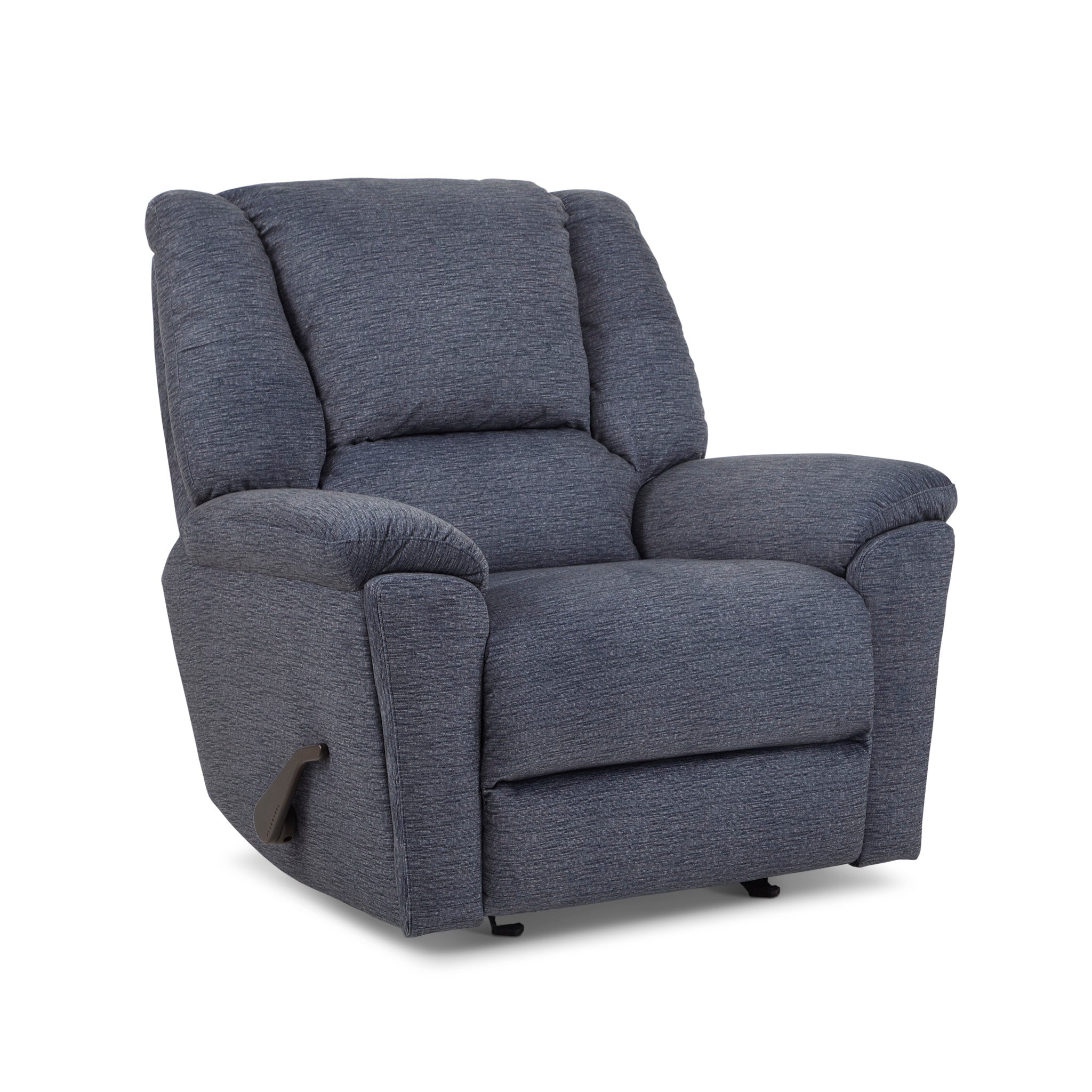 Plush Fabric Gliding Recliner 8 Plush Fabric Gliding Recliner
