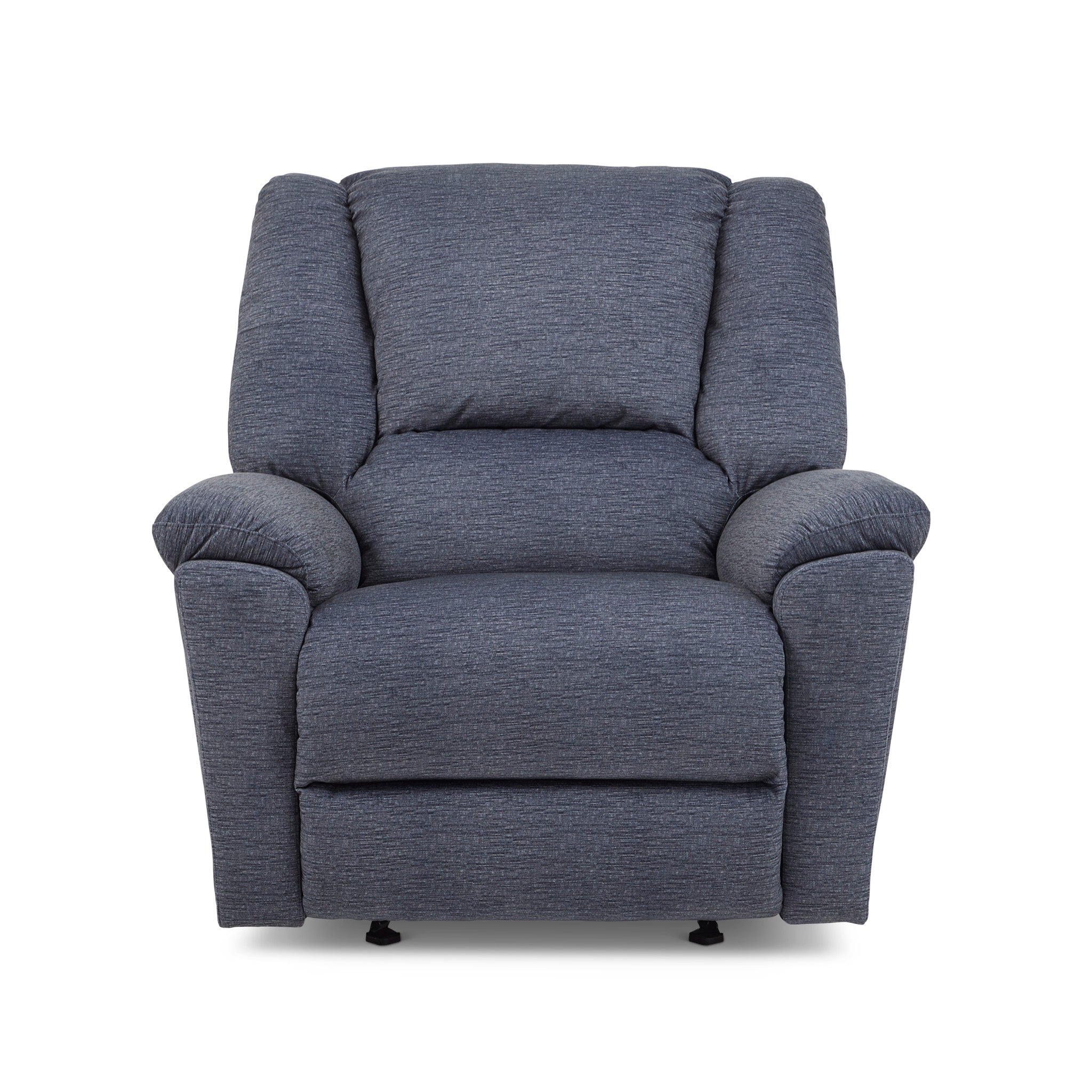 Plush Fabric Gliding Recliner 9 Plush Fabric Gliding Recliner