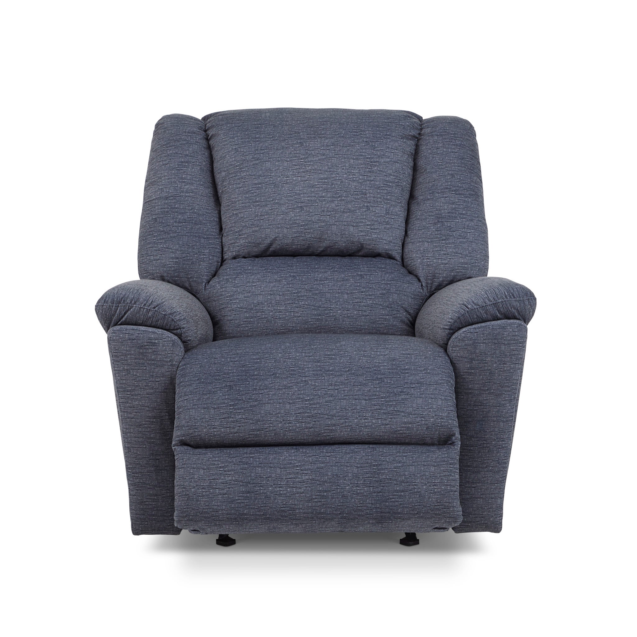 Plush Fabric Gliding Recliner 10 Plush Fabric Gliding Recliner