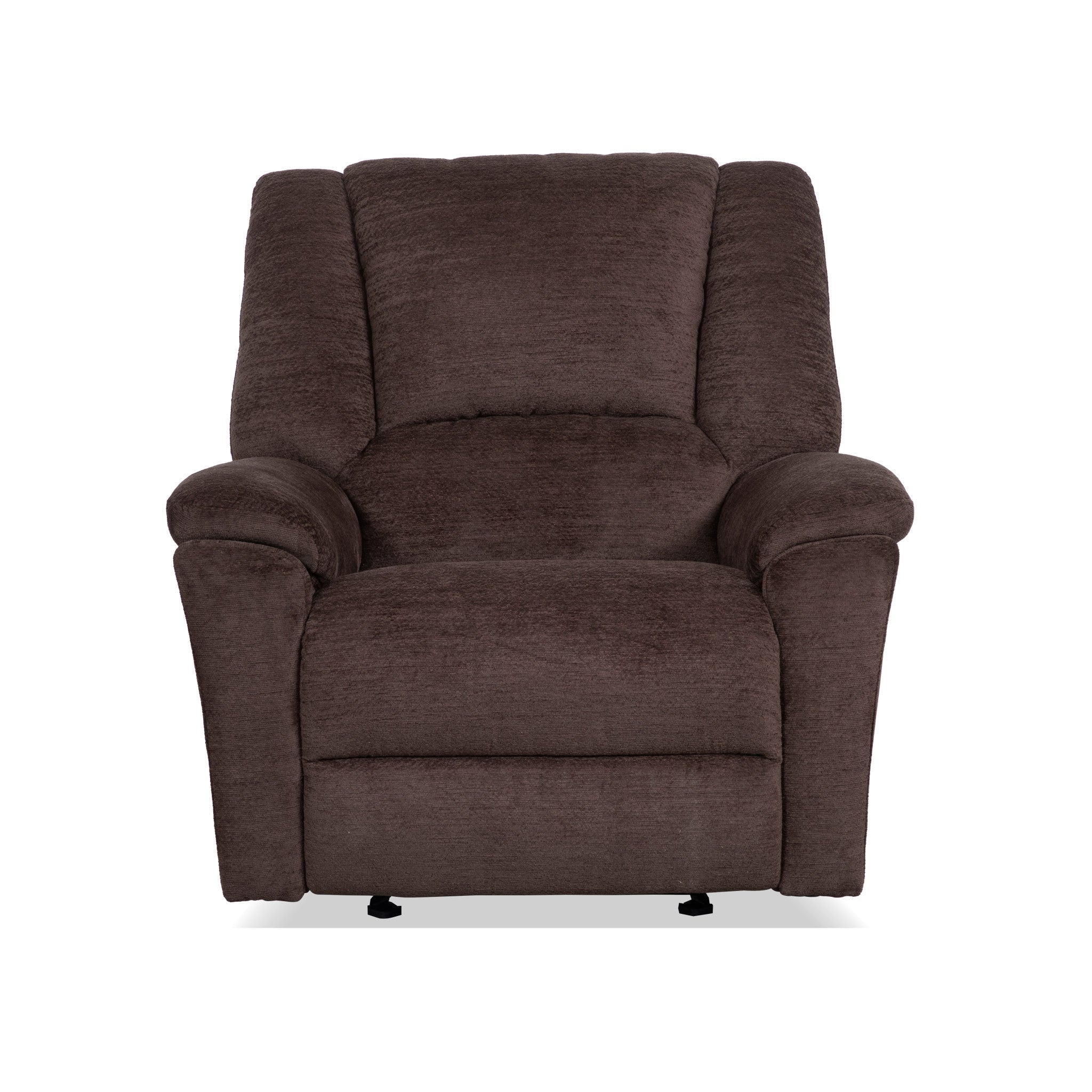 Plush Fabric Power Gliding Recliner with Power Headrest & Lumbar 3 Plush Fabric Power Gliding Recliner with Power Headrest & Lumbar