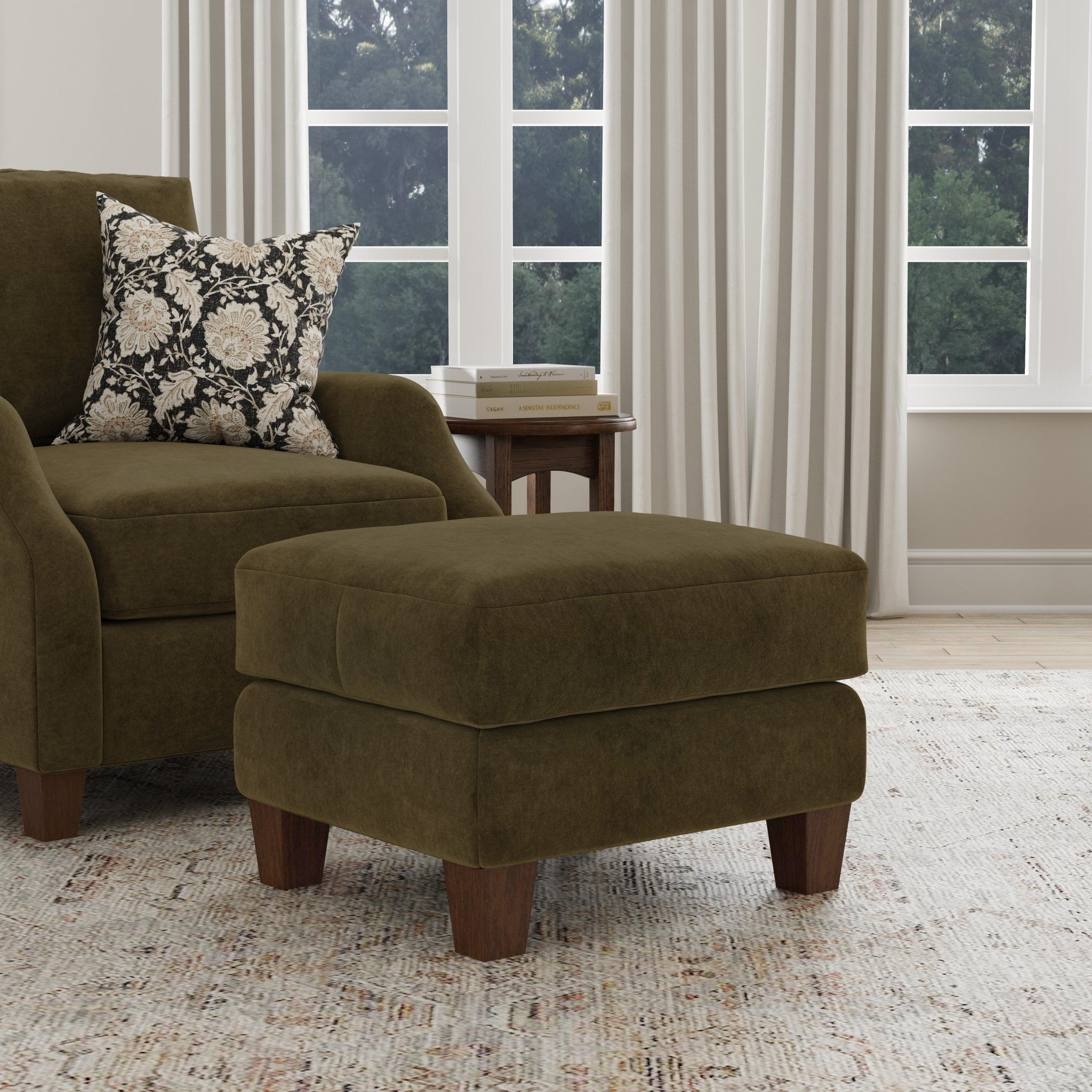 Gianna Fabric Ottoman 6 Gianna Fabric Ottoman