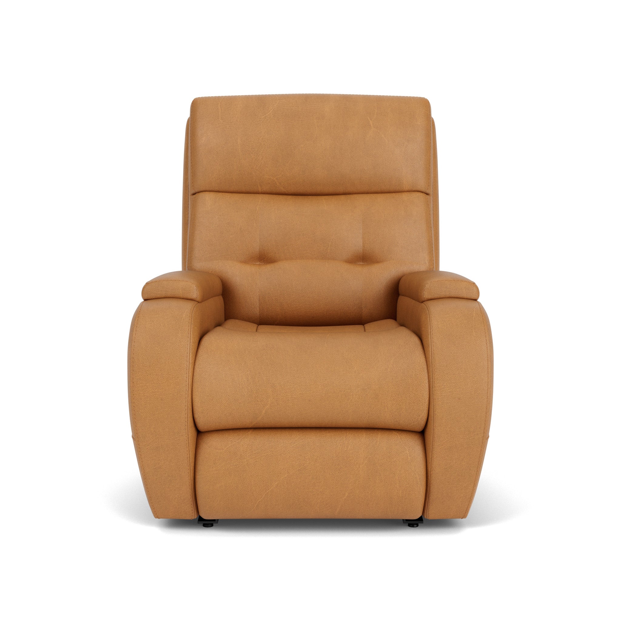 Strait Leather Power Recliner with Power Headrest 4 Strait Leather Power Recliner with Power Headrest