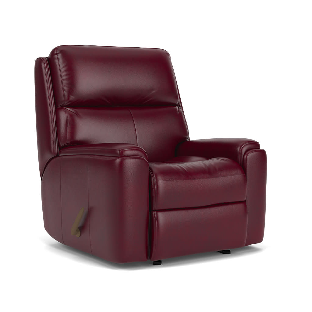 Rio Leather Rocking Recliner