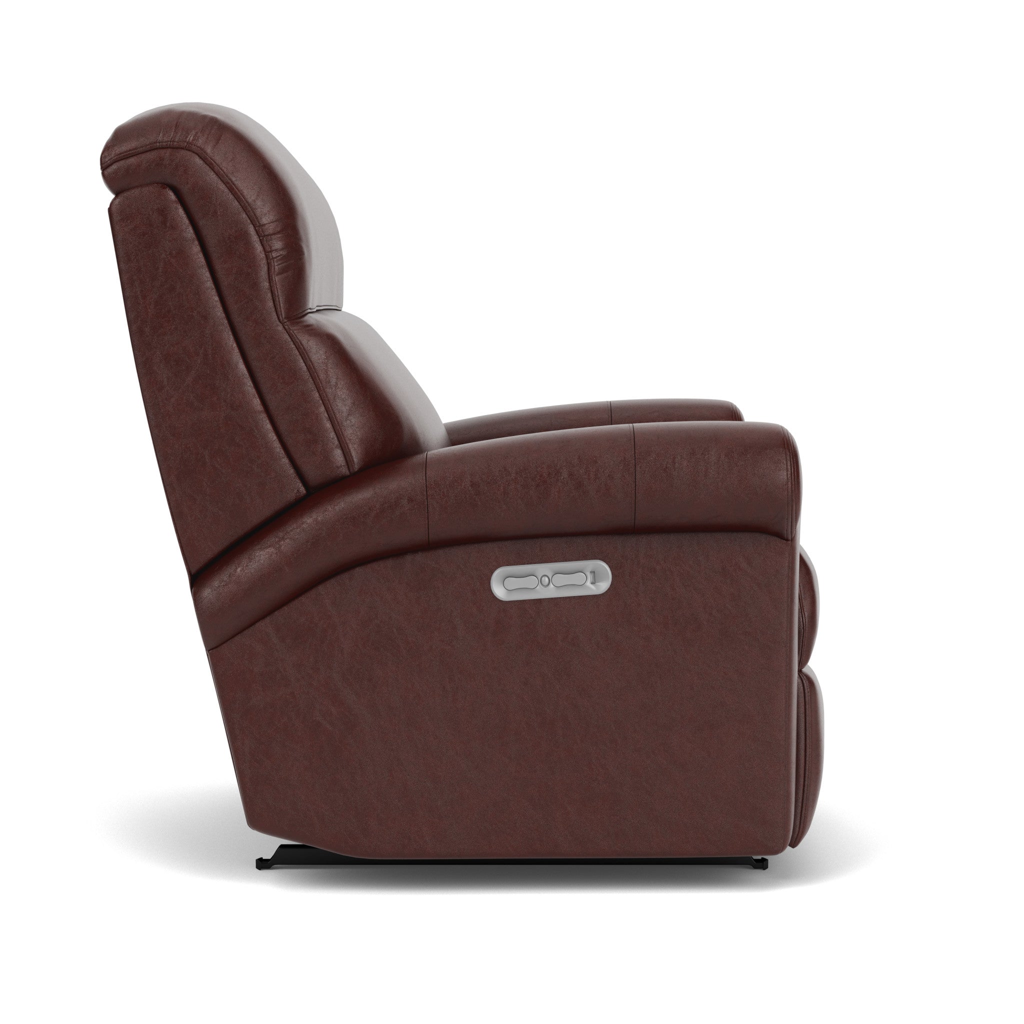 Davis Leather Power Rocking Recliner with Power Headrest 4 Davis Leather Power Rocking Recliner with Power Headrest