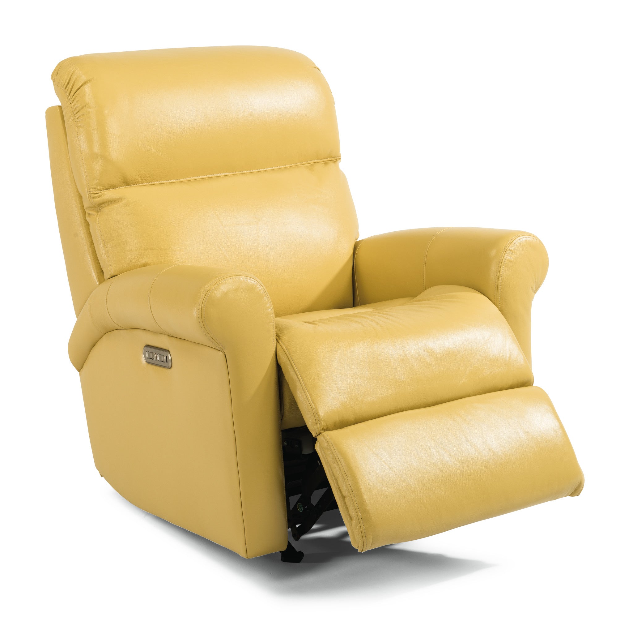 Davis Leather Power Rocking Recliner with Power Headrest 10 Davis Leather Power Rocking Recliner with Power Headrest