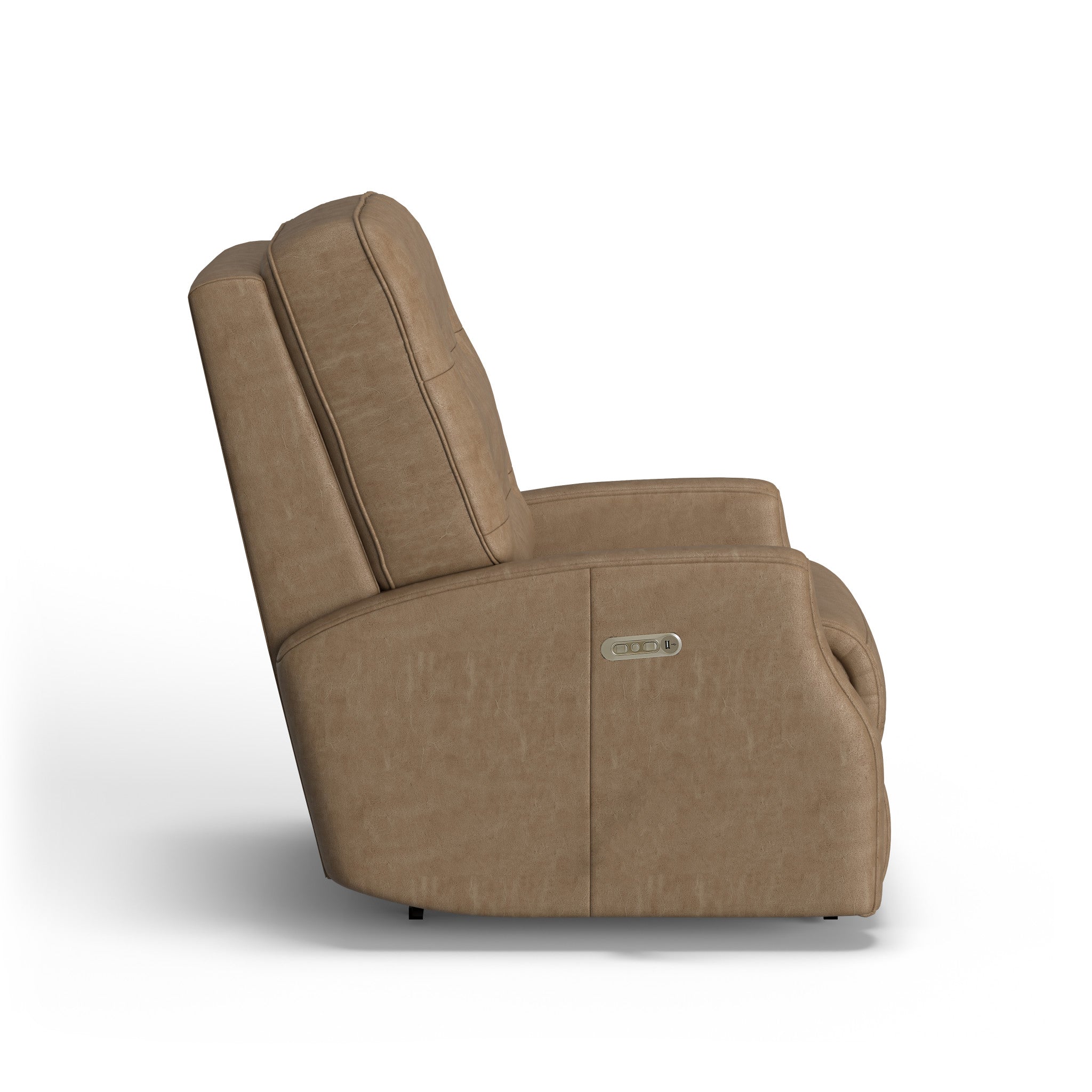 Devon Leather Power Recliner with Power Headrest 9 Devon Leather Power Recliner with Power Headrest
