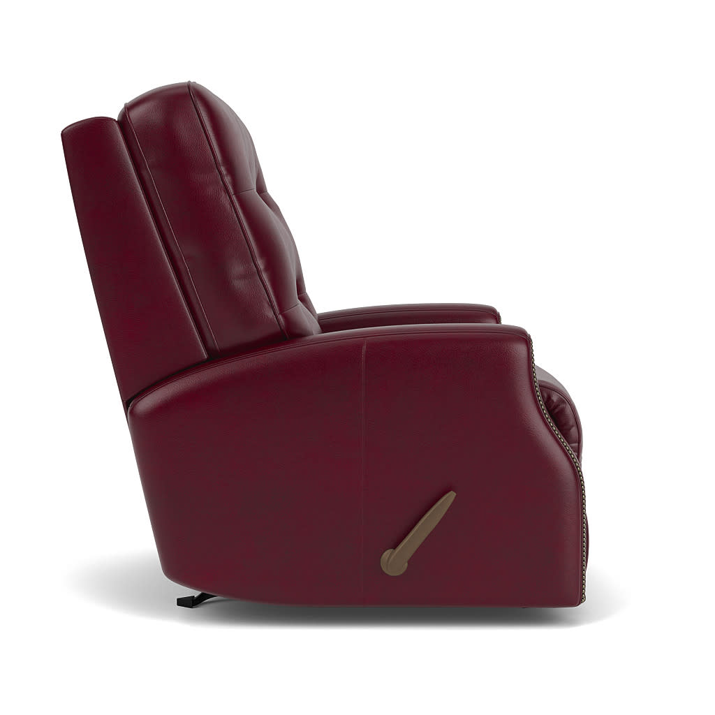 Devon Leather Rocking Recliner 4 Devon Leather Rocking Recliner