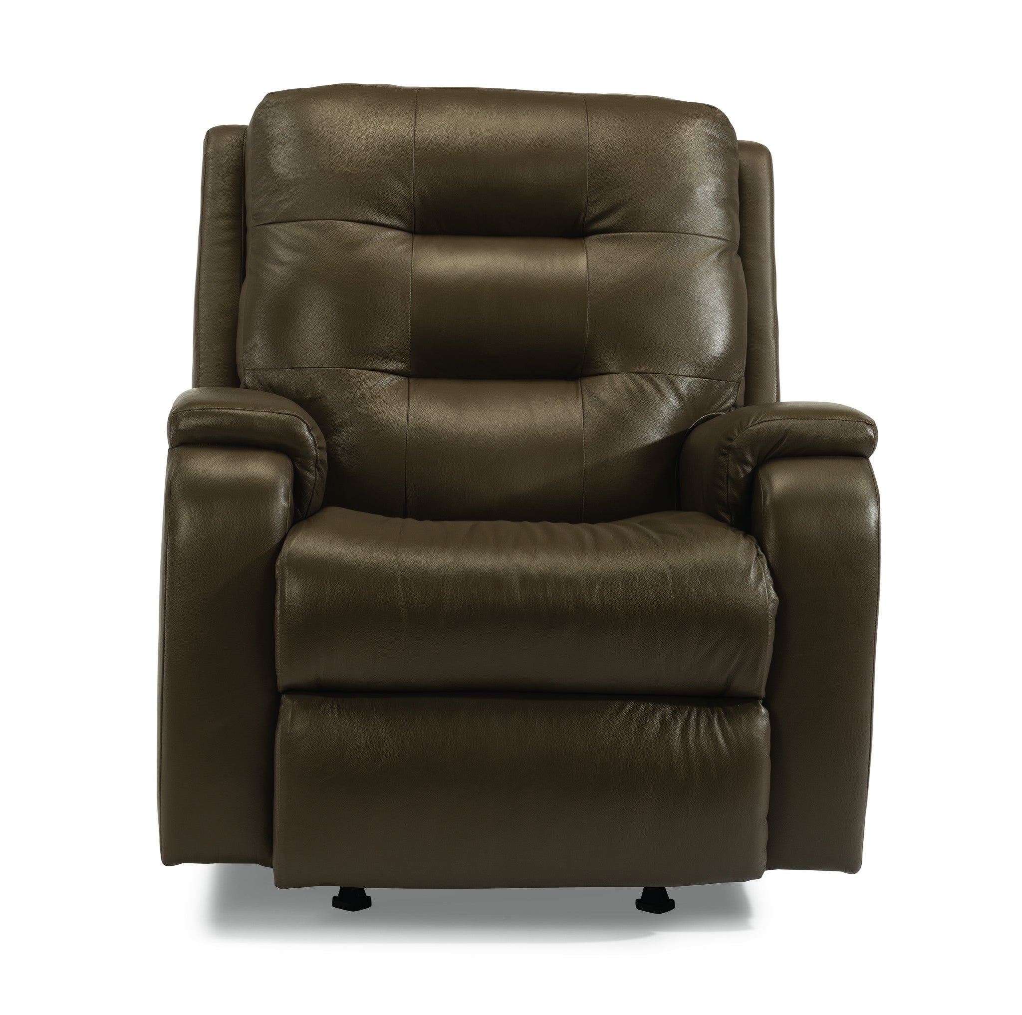 Arlo Leather Power Rocking Recliner with Power Headrest & Lumbar 4 Arlo Leather Power Rocking Recliner with Power Headrest & Lumbar
