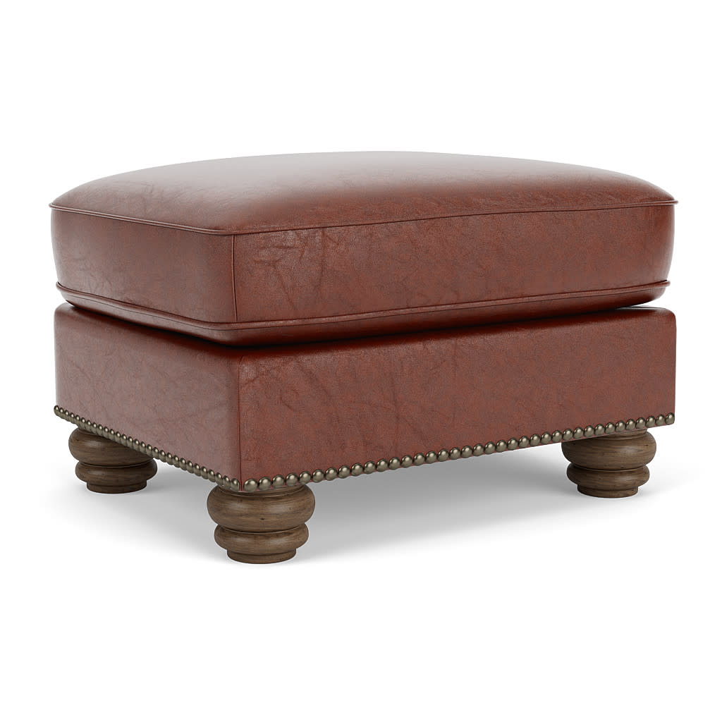 Bexley Leather Ottoman 5 Bexley Leather Ottoman