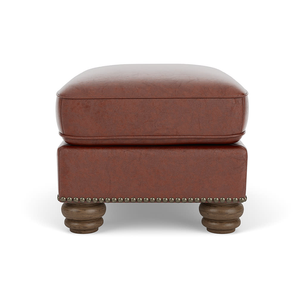 Bexley Leather Ottoman 7 Bexley Leather Ottoman