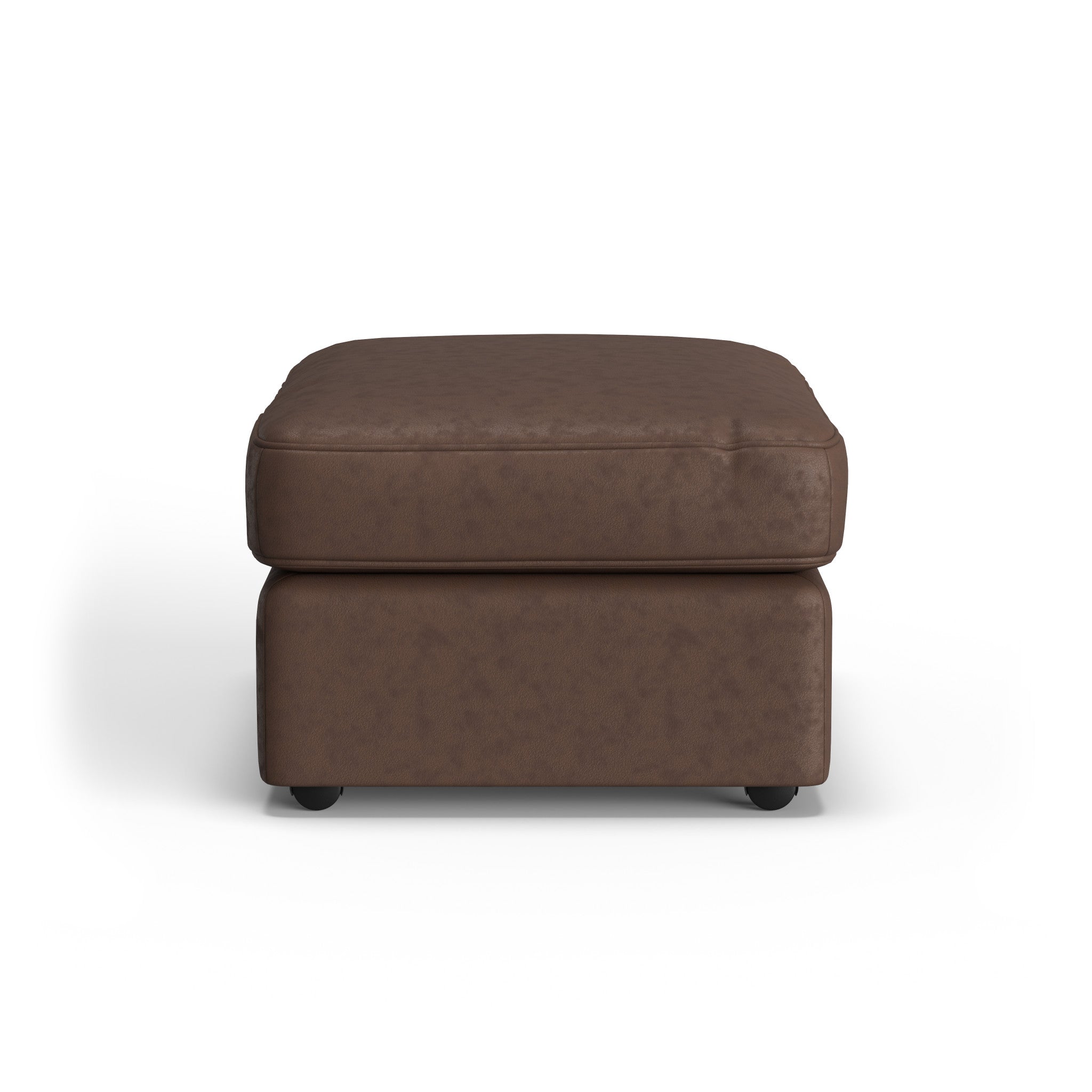 Vail Leather Ottoman 9 Vail Leather Ottoman