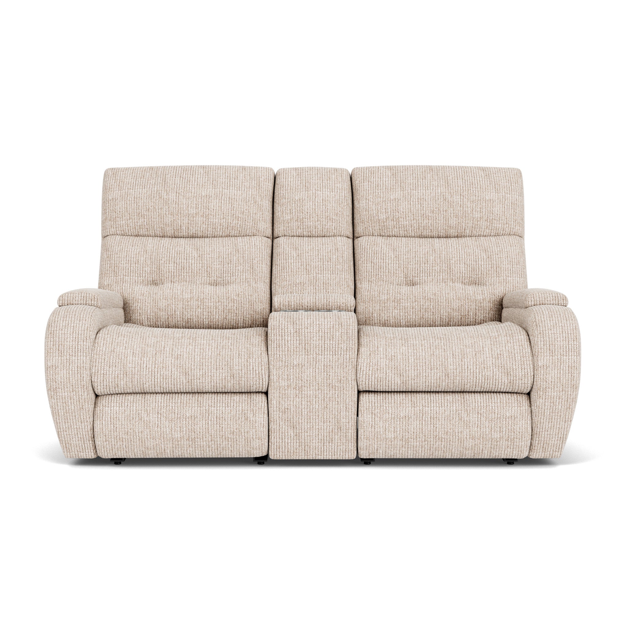 Strait Fabric Power Recliner with Power Headrest & Lumbar 8 Strait Fabric Power Recliner with Power Headrest & Lumbar