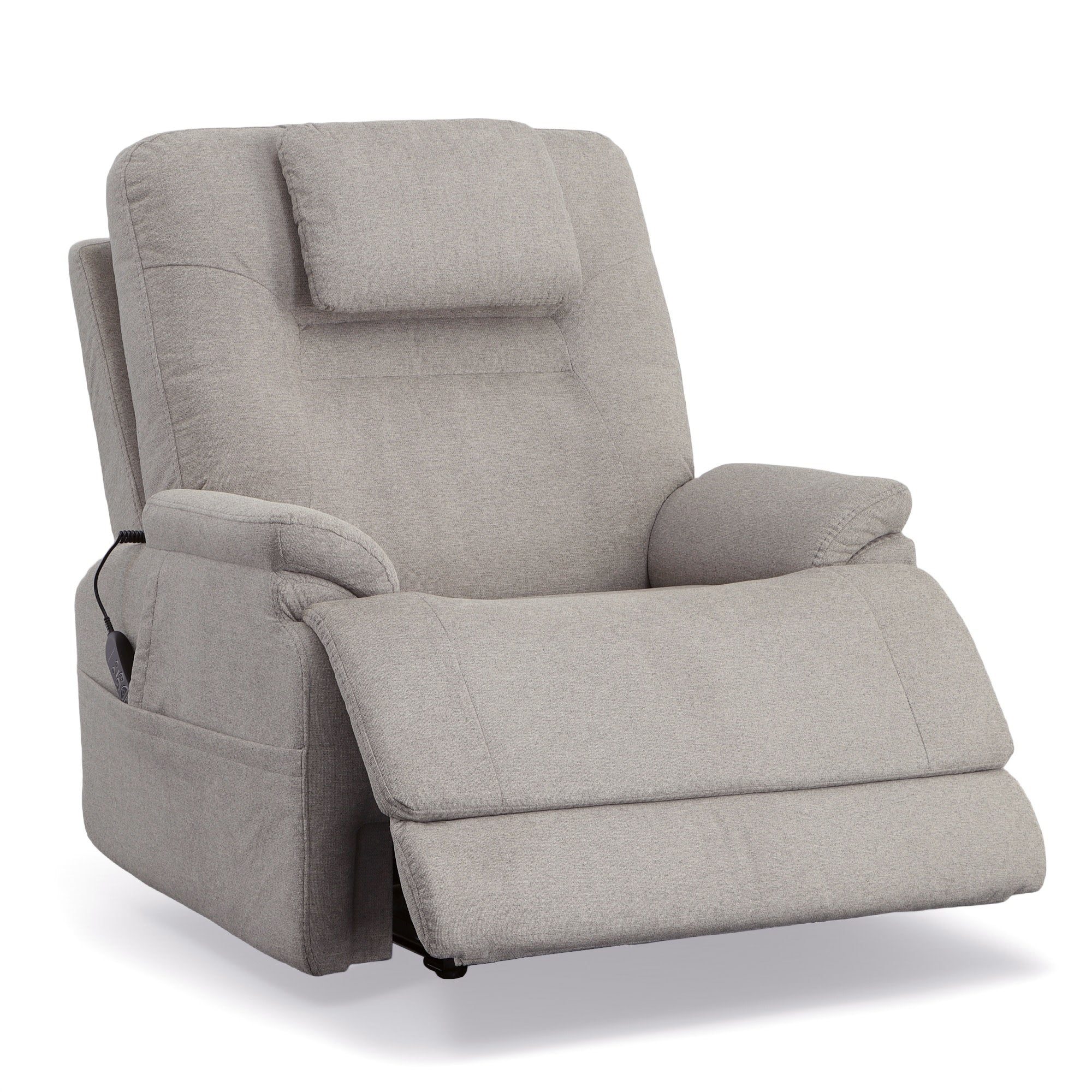 Zecliner Model 2+ Dove Fabric Power Lift Recliner with Power Headrest, Lumbar, Heat & Massage 14 Zecliner Model 2+ Dove Fabric Power Lift Recliner with Power Headrest, Lumbar, Heat & Massage