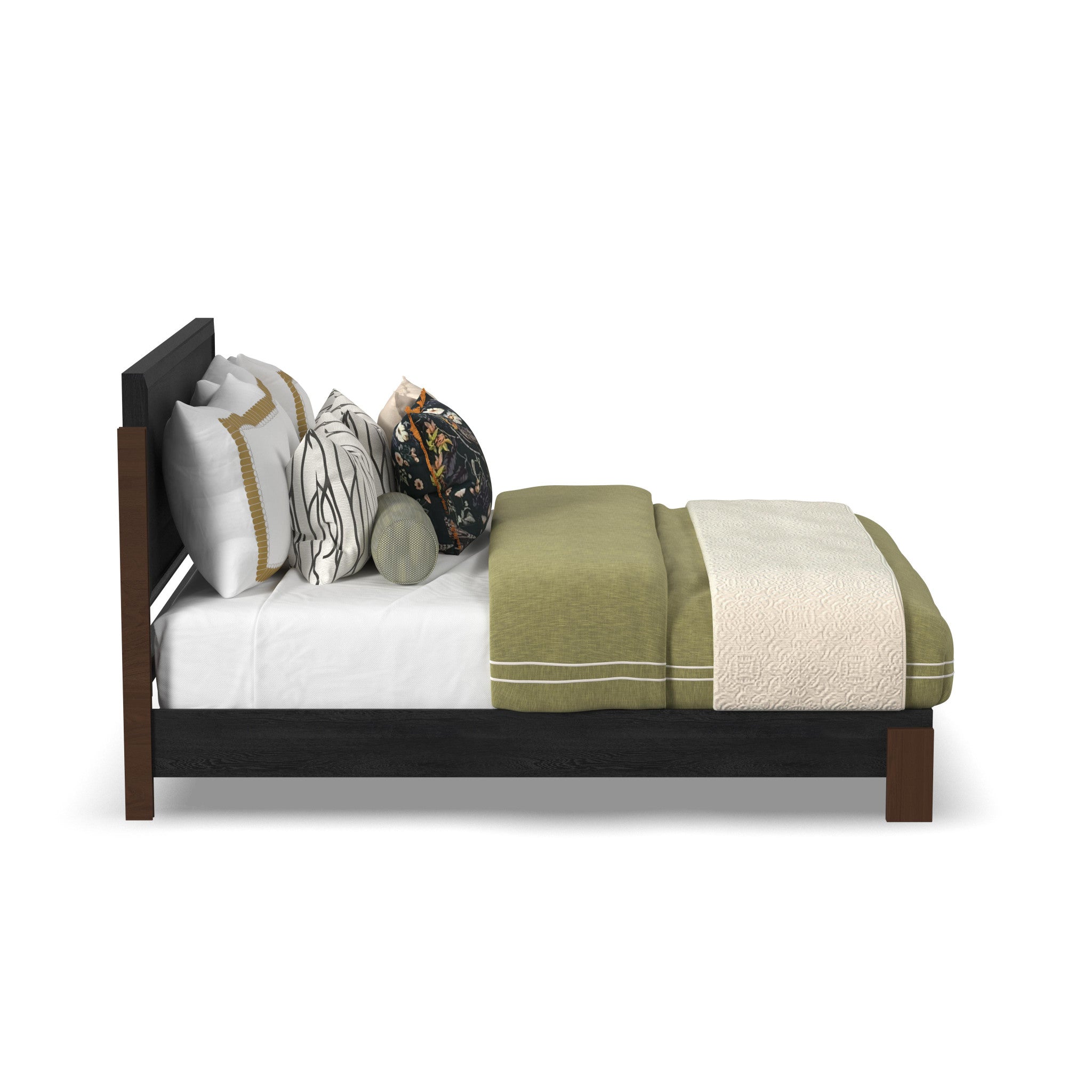 Waterfall King Panel Bed 5 Waterfall King Panel Bed