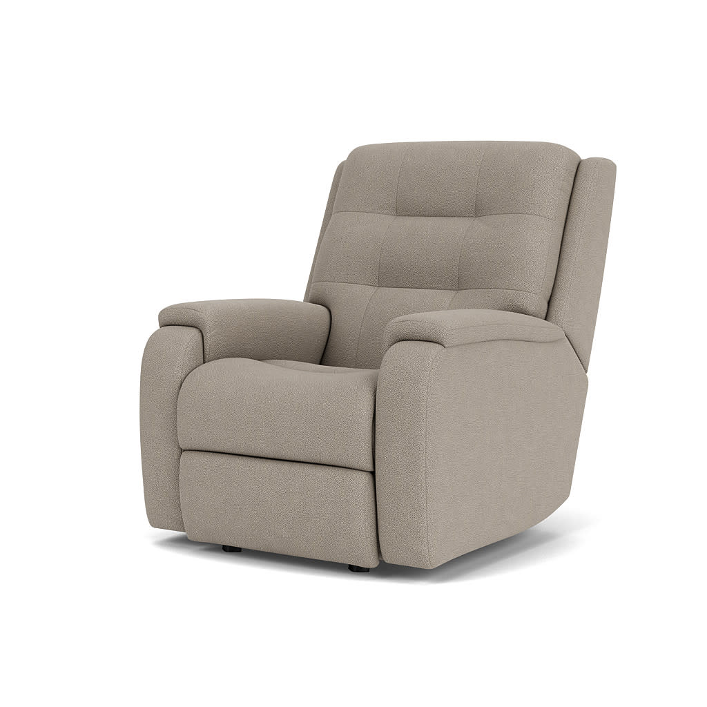 Arlo Fabric Power Rocking Recliner with Power Headrest & Lumbar 6 Arlo Fabric Power Rocking Recliner with Power Headrest & Lumbar