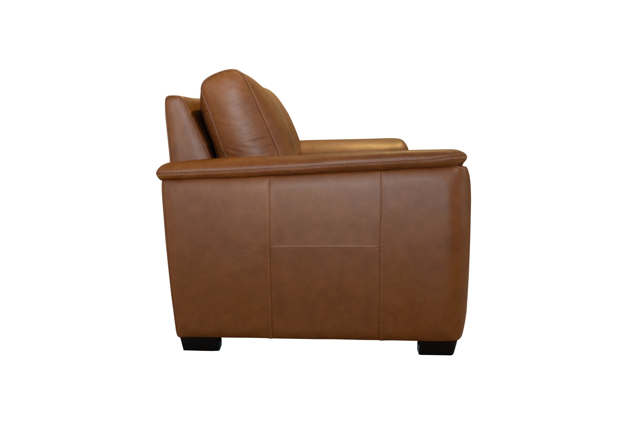 Henry Caramel Leather Loveseat 5 Henry Caramel Leather Loveseat