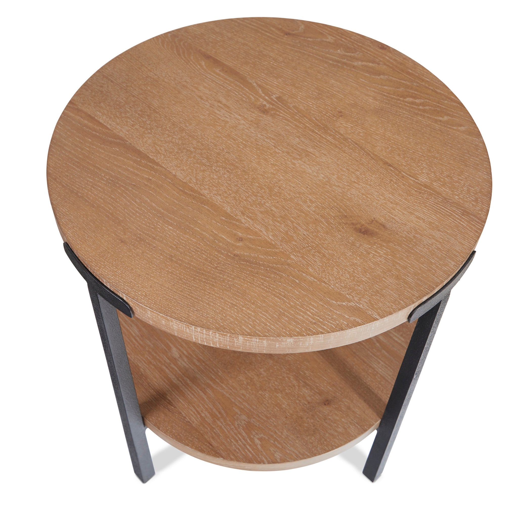 Millwork Brown Round End Table 10 Millwork Brown Round End Table