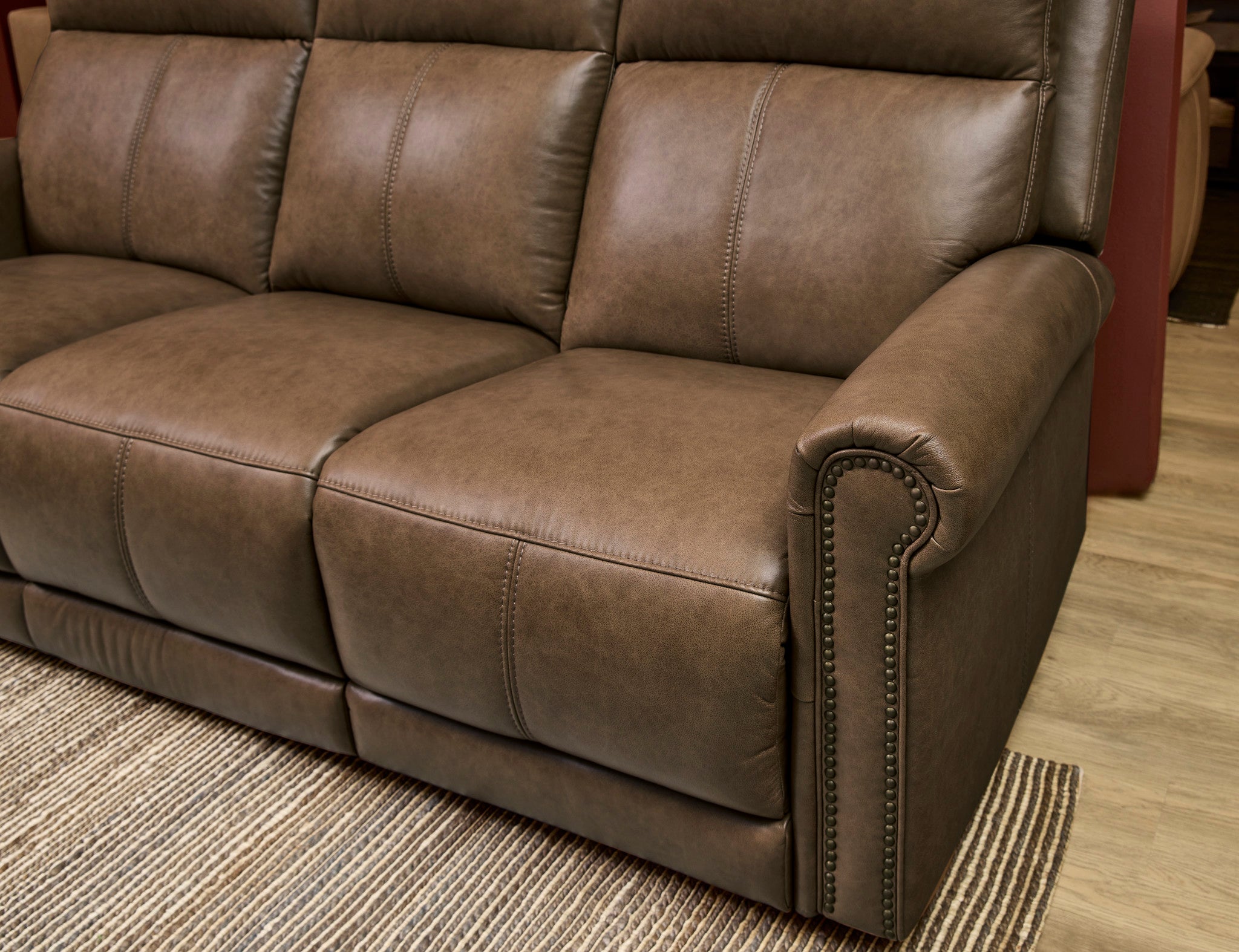 Alexander Power Reclining Sofa with Console, Power Headrest & Lumbar 6 Alexander Power Reclining Sofa with Console, Power Headrest & Lumbar