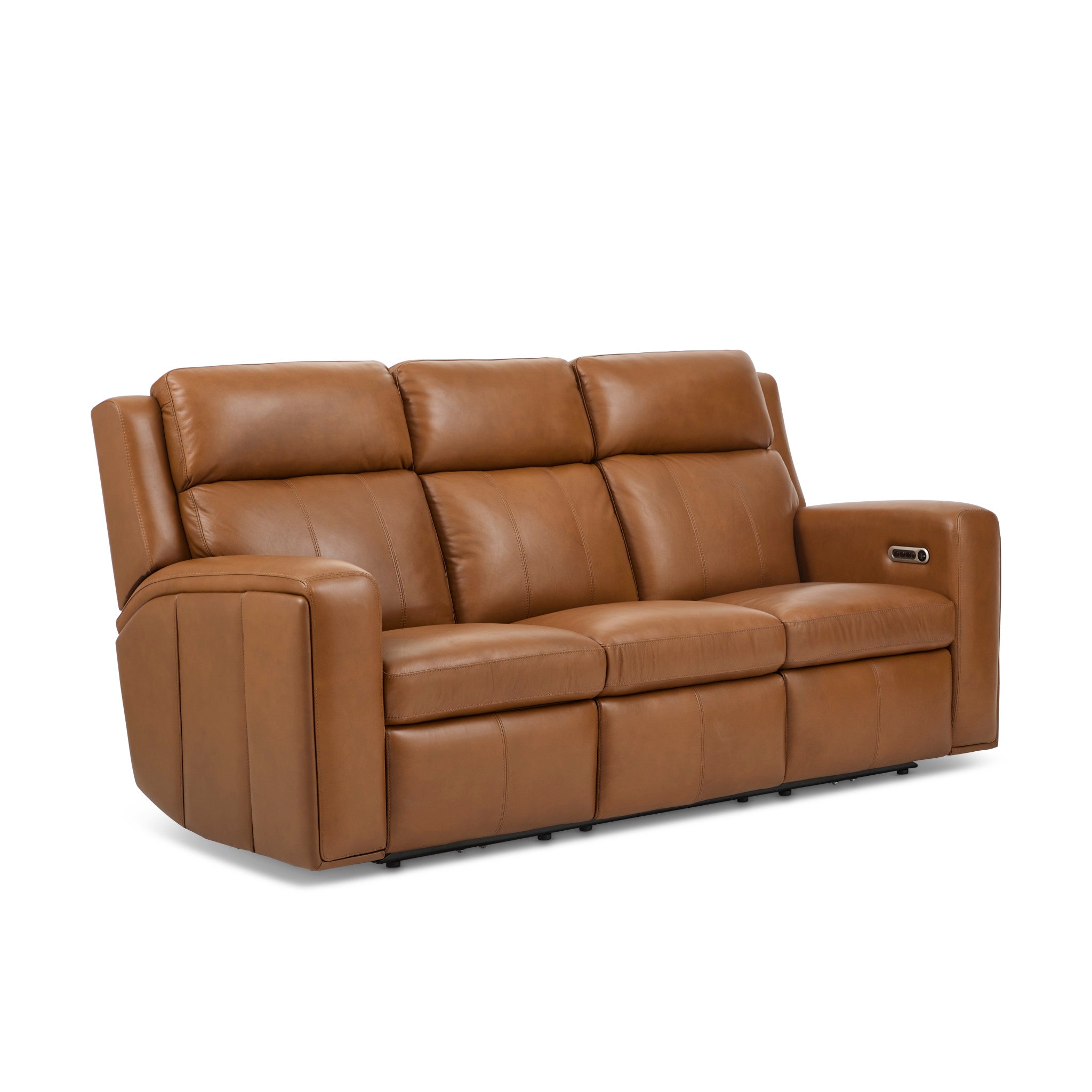 Wyatt Power Reclining Sofa with Power Headrests & Lumbar